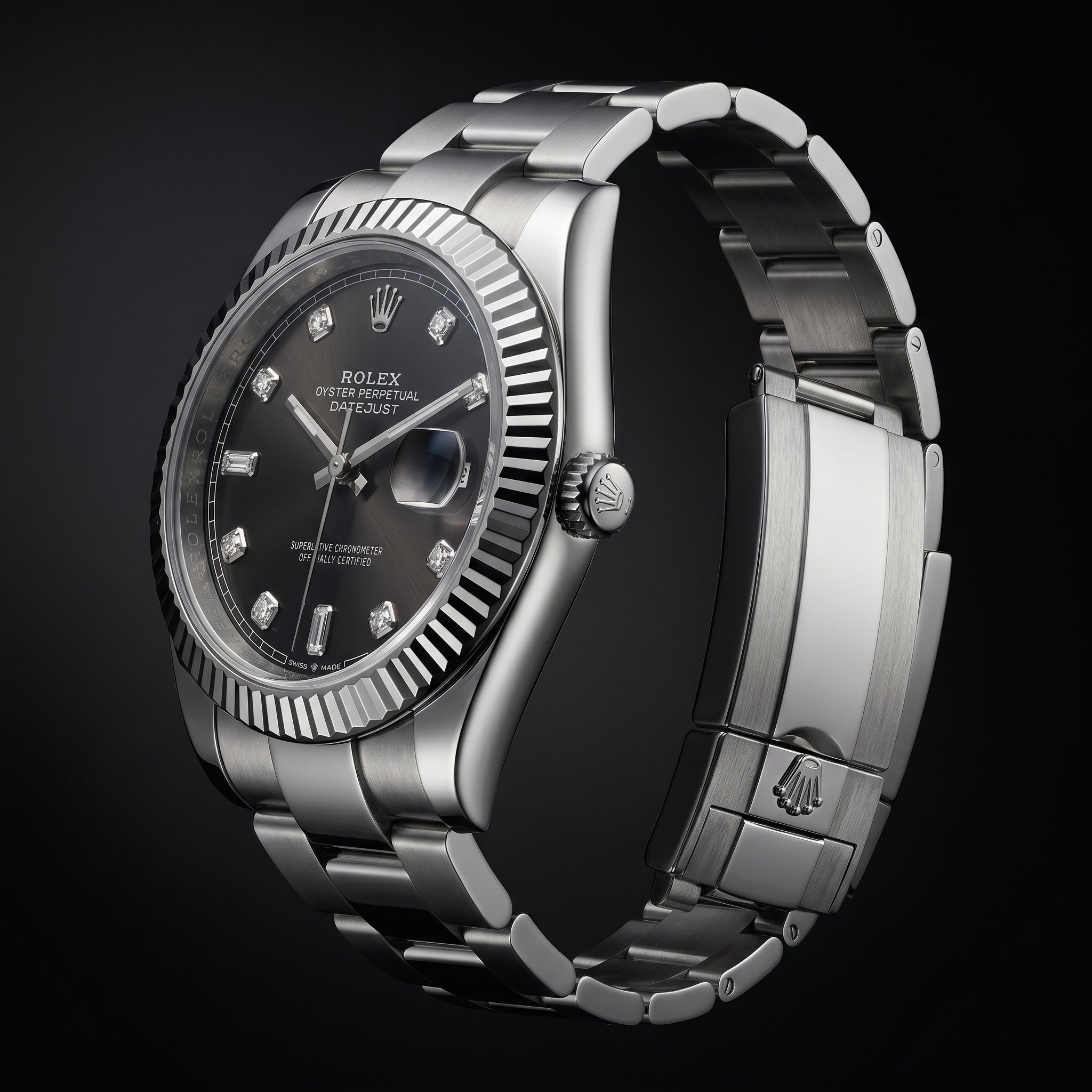 The Imperial Datejust-Style Heritage Timepiece in Stainless Steel