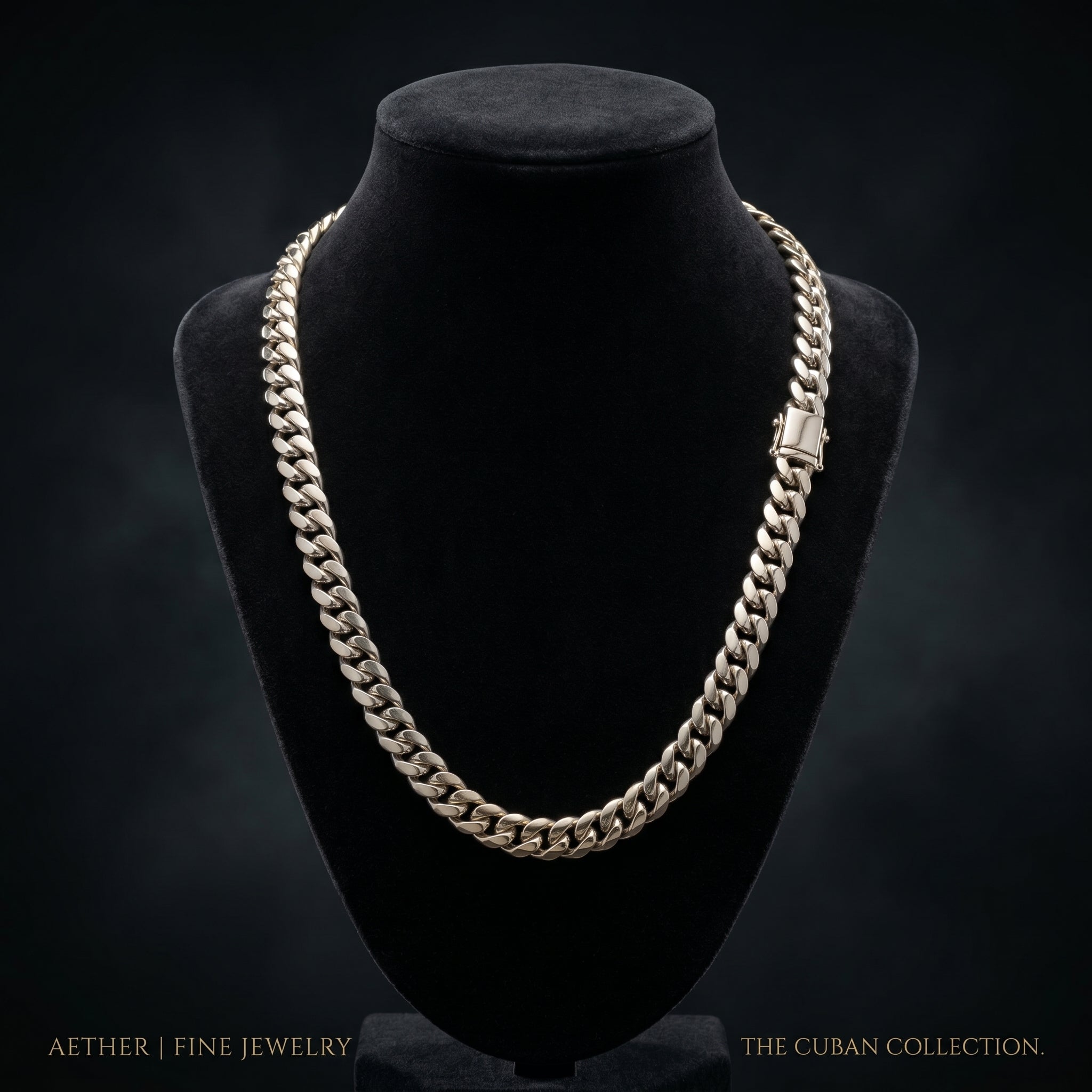 The Sovereign Cuban Link Chain Precision-Beveled Silver Edition (22-Inch)