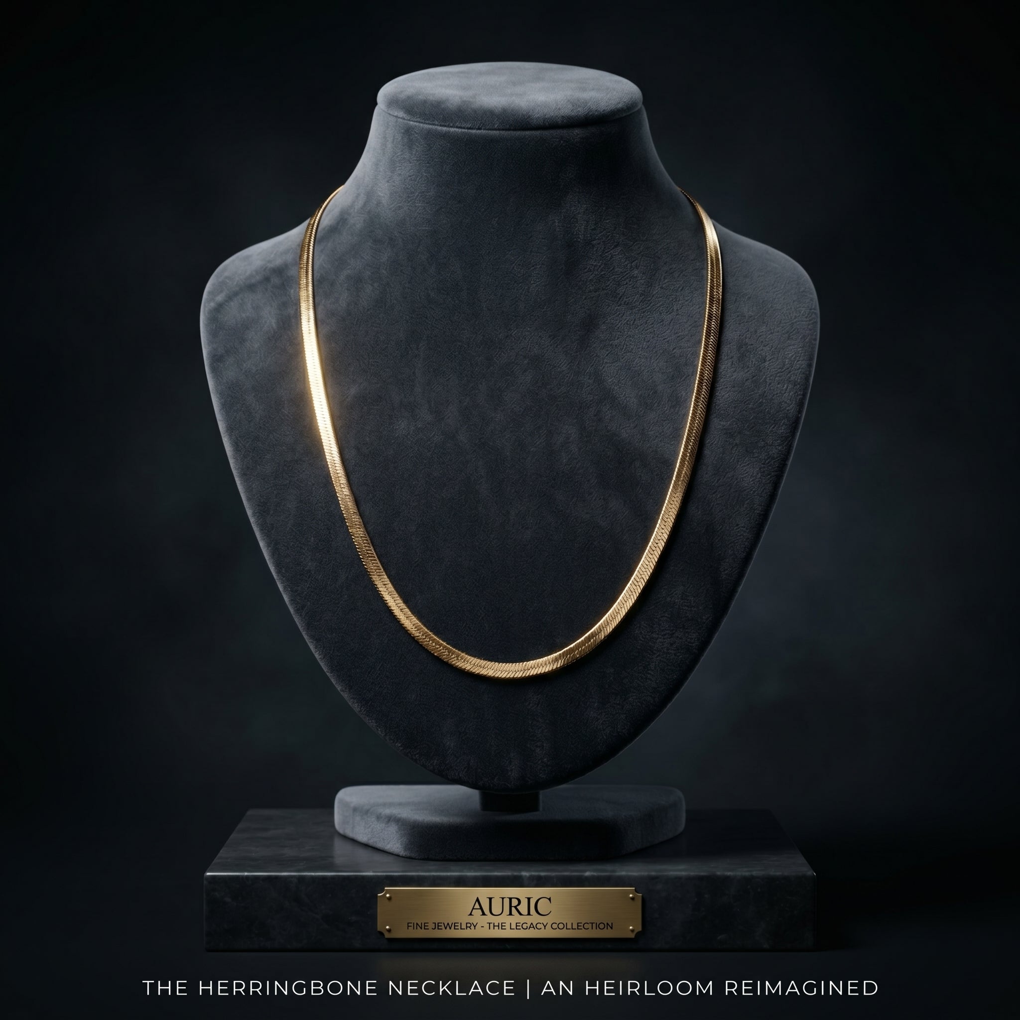 Rhodium-Coated 925 Silver Plain Chain Necklace