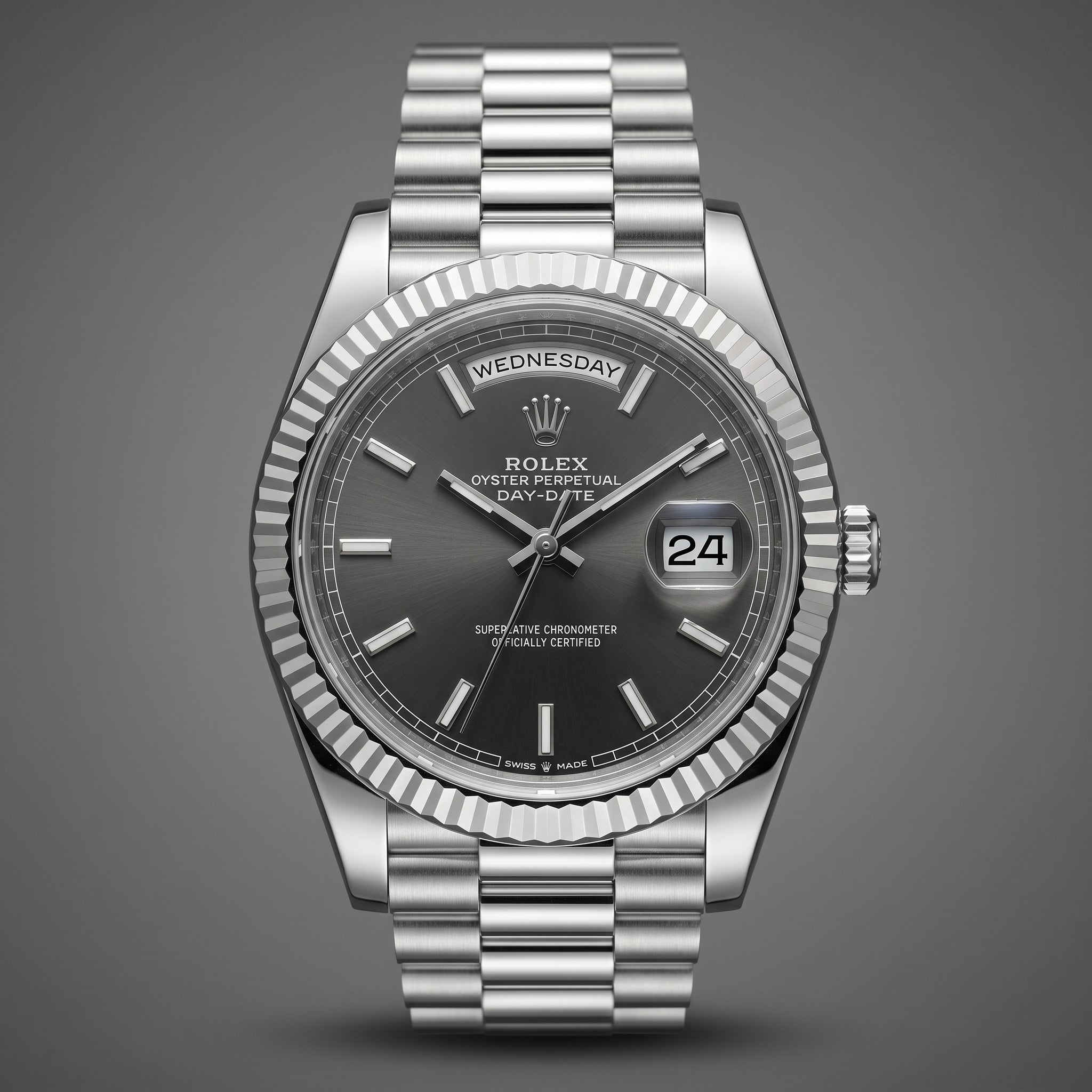 The Oyster Perpetual Day-Date 40 Chronometer