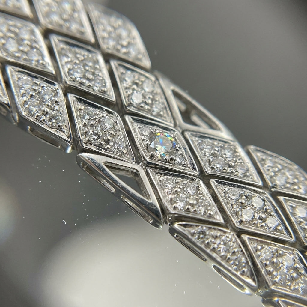 The Prism Lattice Statement Link Bracelet