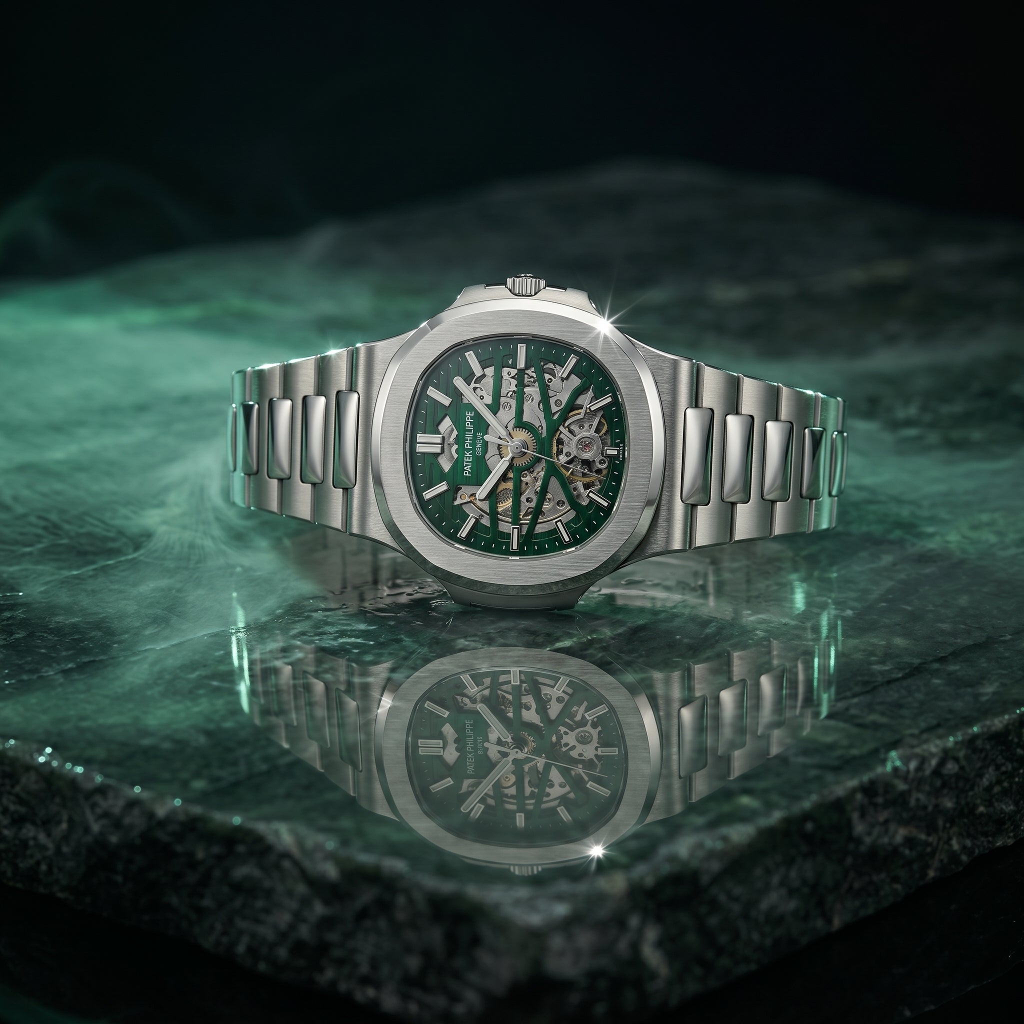 The Nautilus Skeleton Emerald Edition