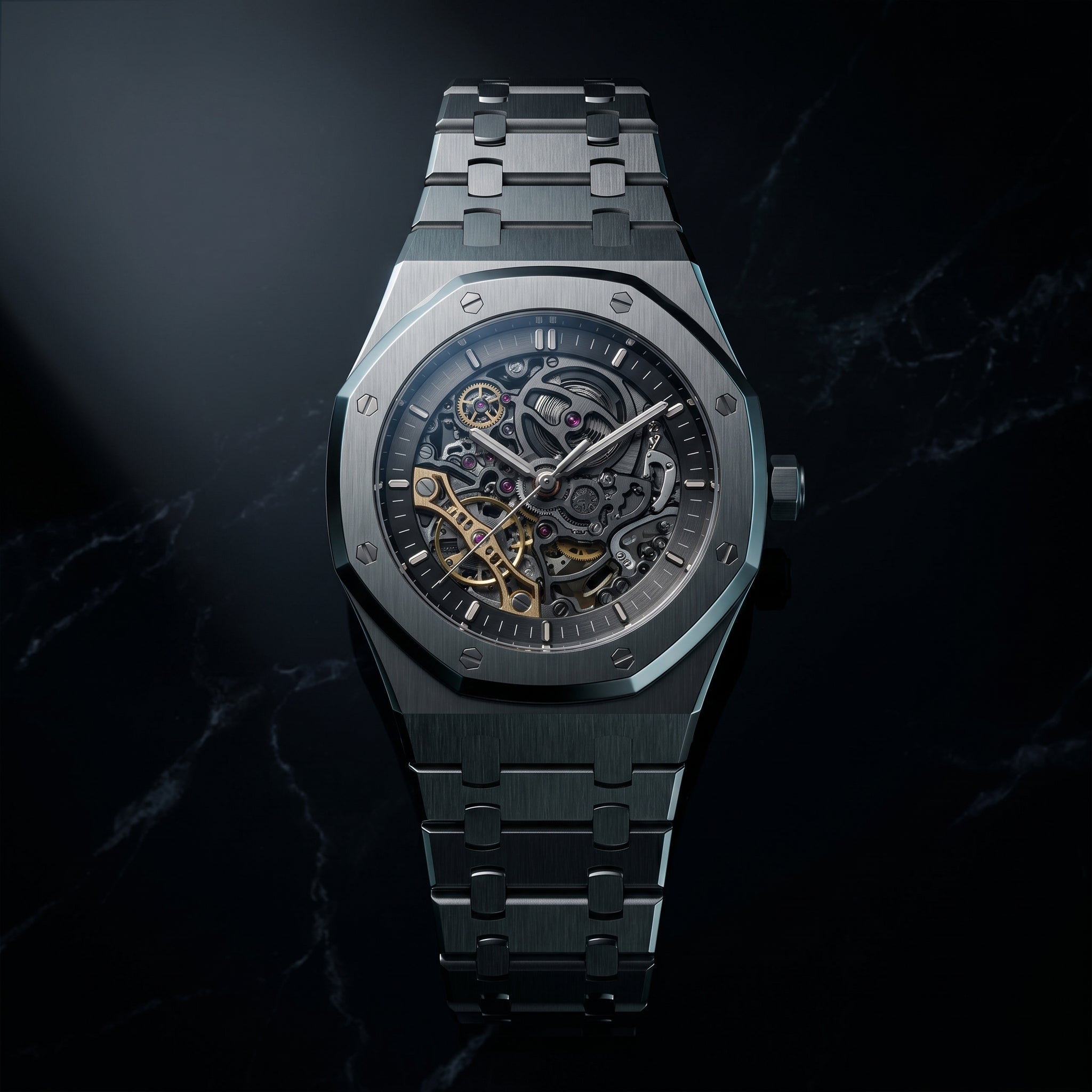 The Imperial Double Balance Wheel Openworked Timepiece — Octagonal Luxury Edition