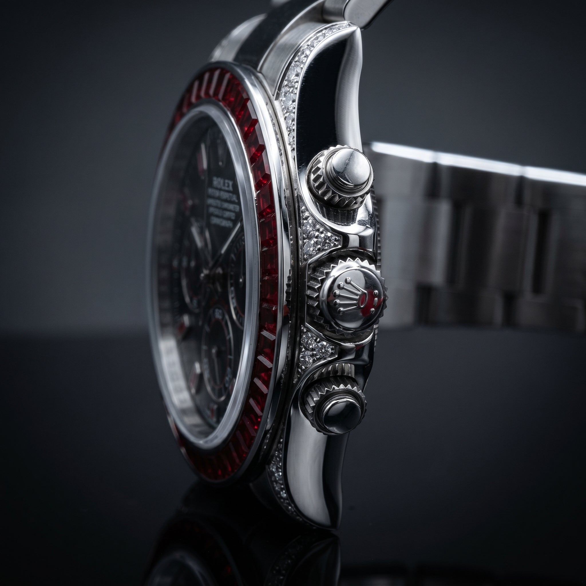 The Chrono Prestige Daytona-Style Timepiece in Stainless Steel