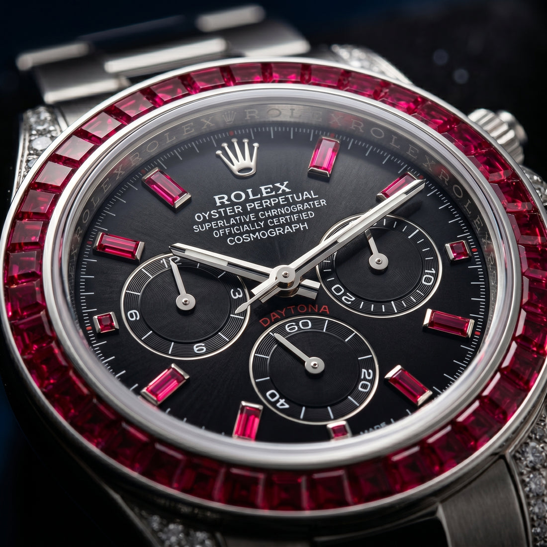 The Chrono Prestige Daytona-Style Timepiece in Stainless Steel