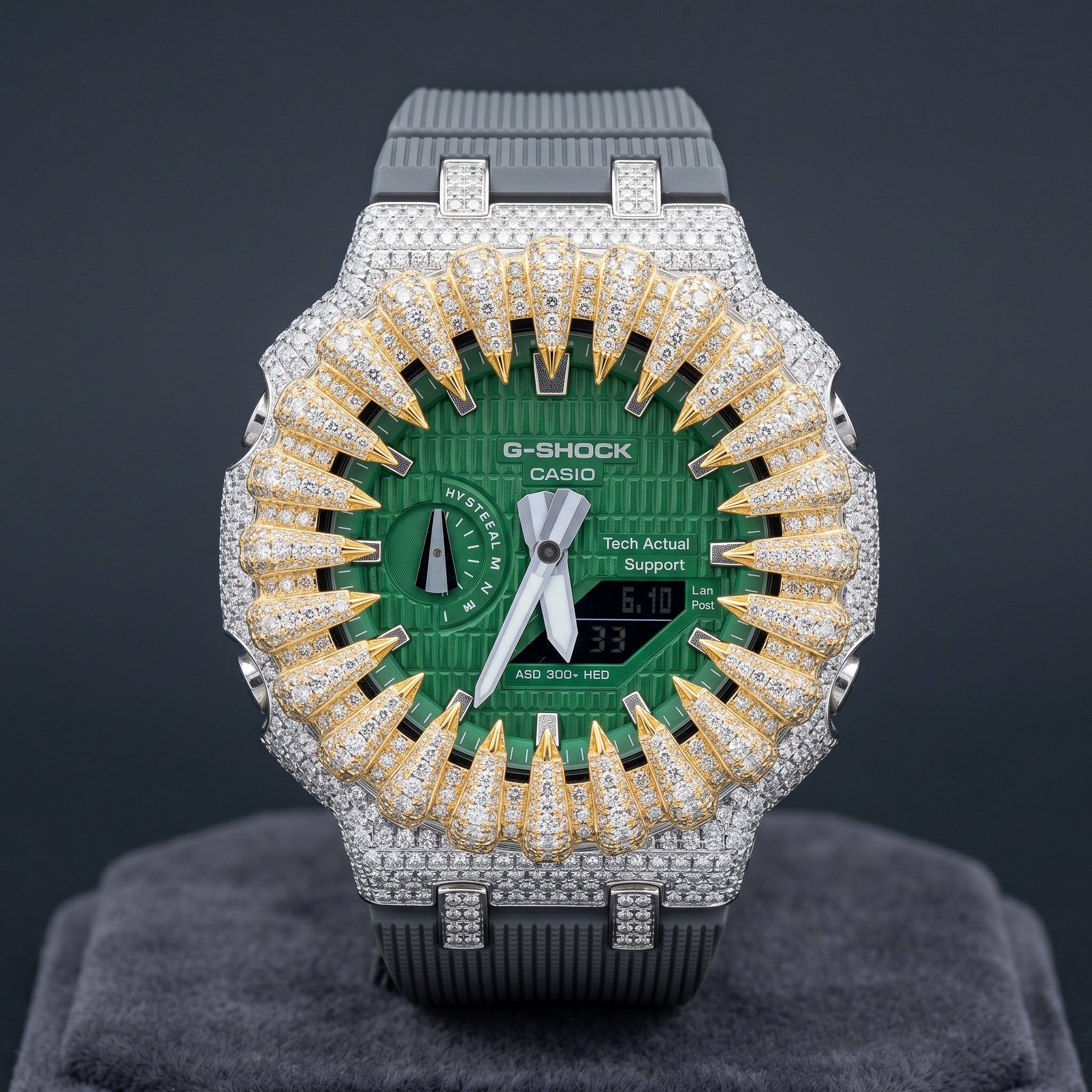 The Custom G-Shock Moissanite Chronograph Collection