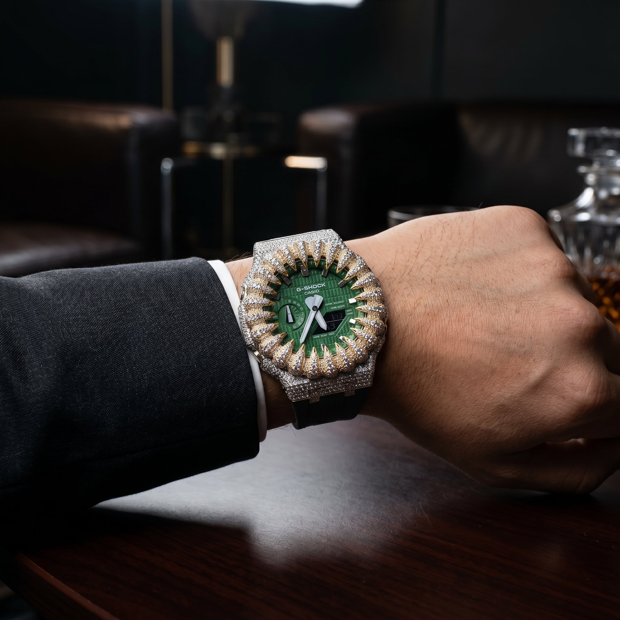 The Custom G-Shock Moissanite Chronograph Collection