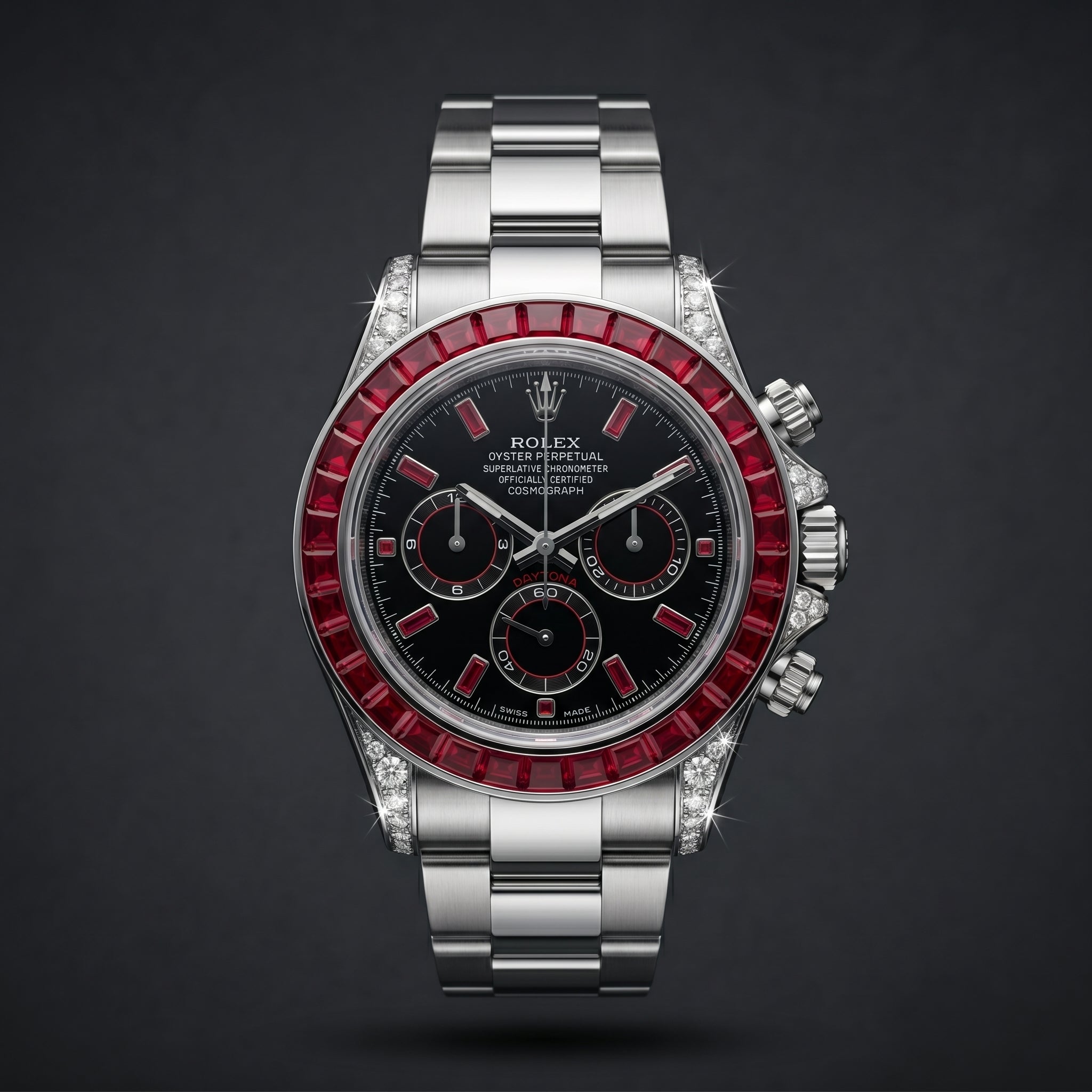 The Chrono Prestige Daytona-Style Timepiece in Stainless Steel