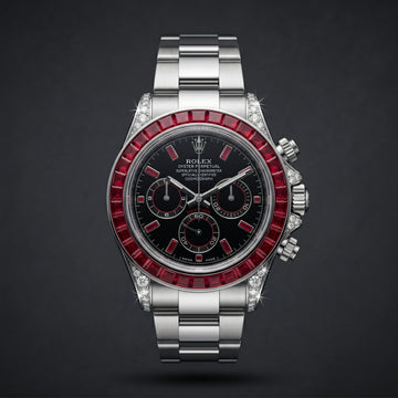 The Chrono Prestige Daytona-Style Timepiece in Stainless Steel