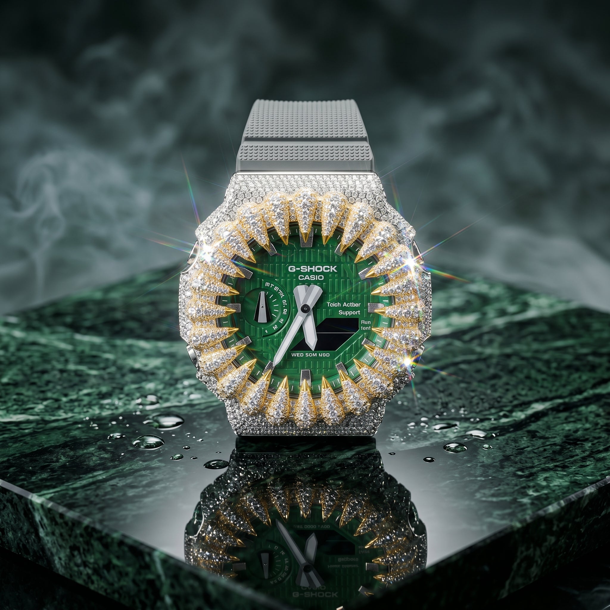 The Custom G-Shock Moissanite Chronograph Collection