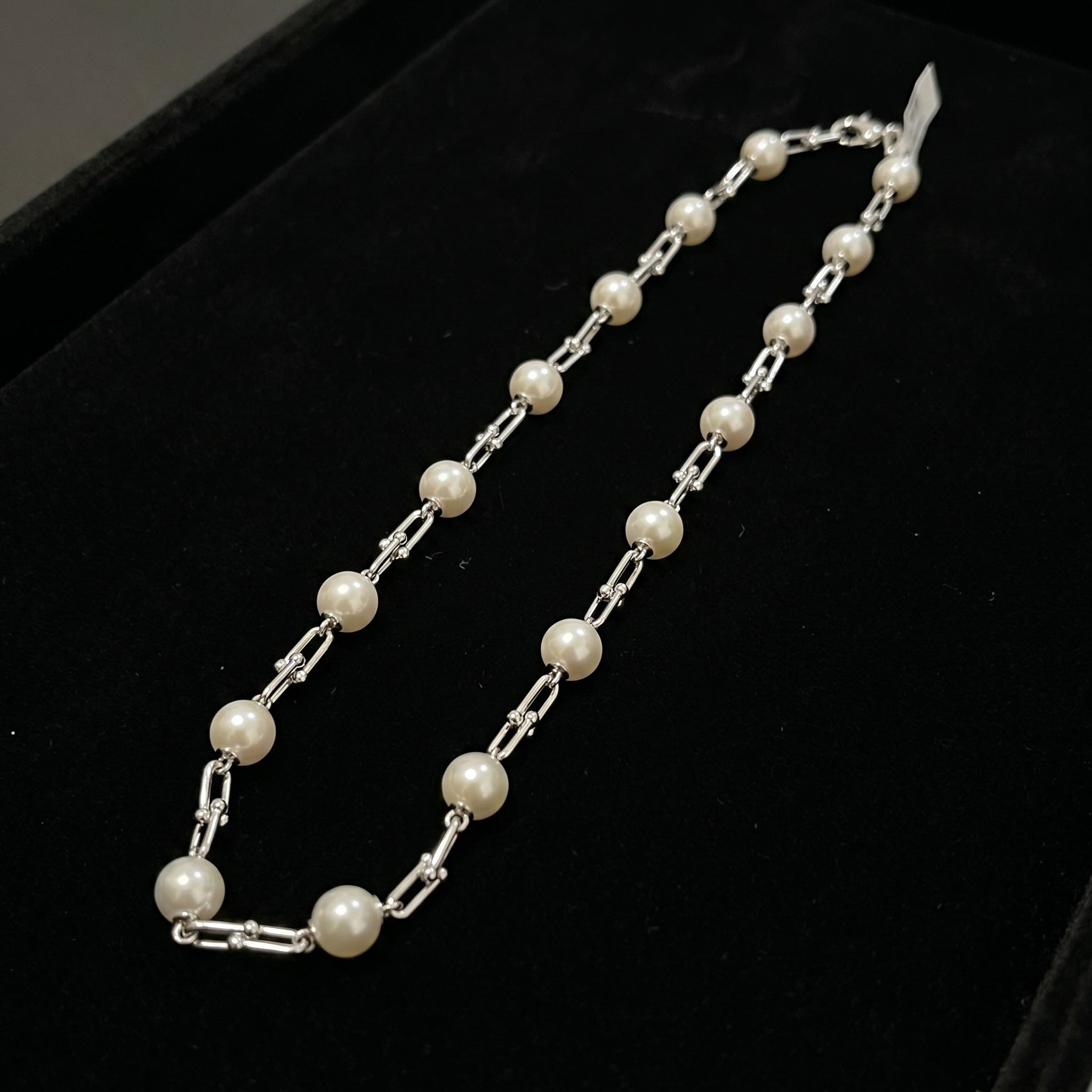 Swarovski Women’s Silver Chain Necklace