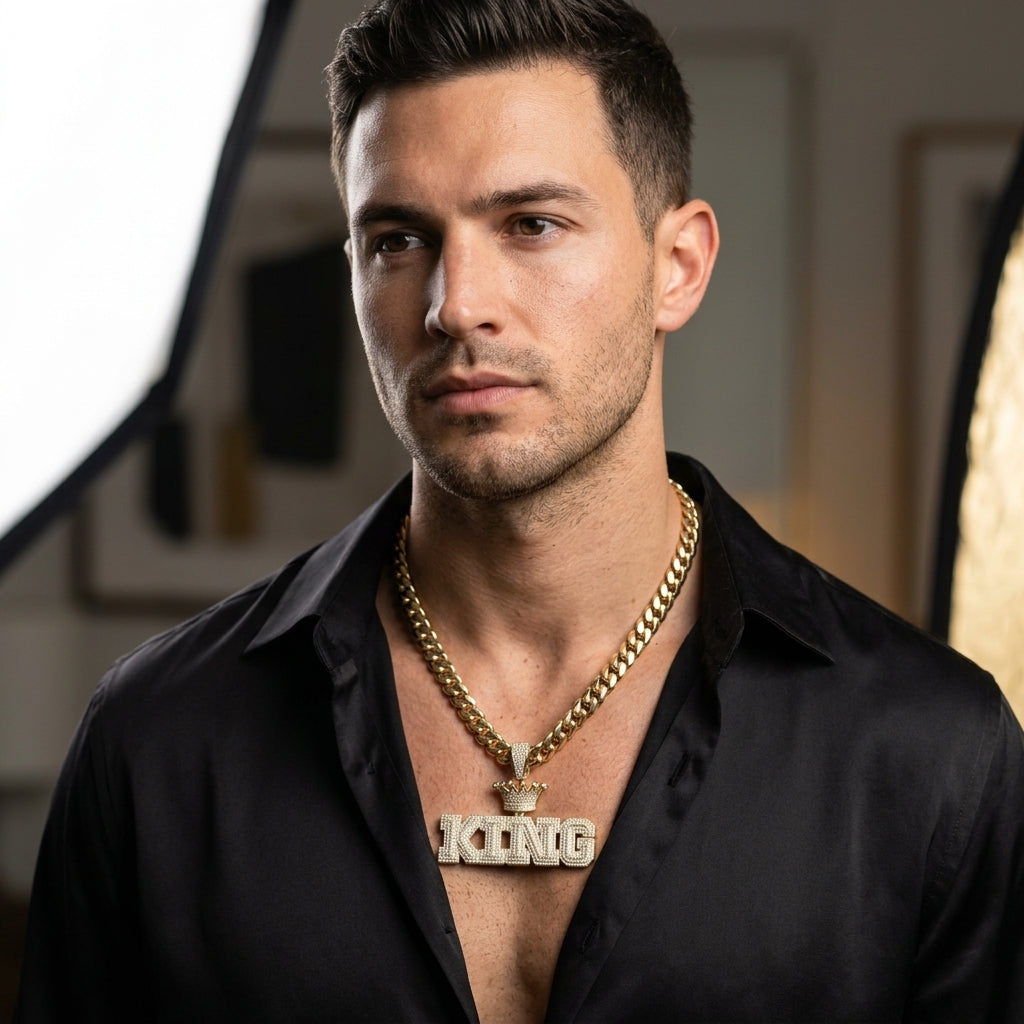 The Sovereign “King” Crown Pendant