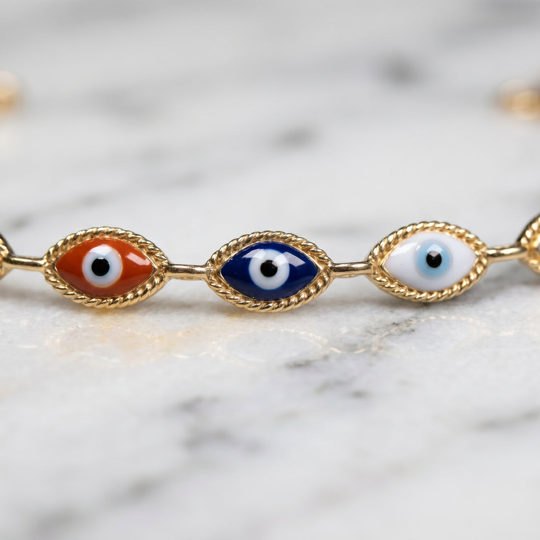 The Aura Multi-Eye Link Bracelet