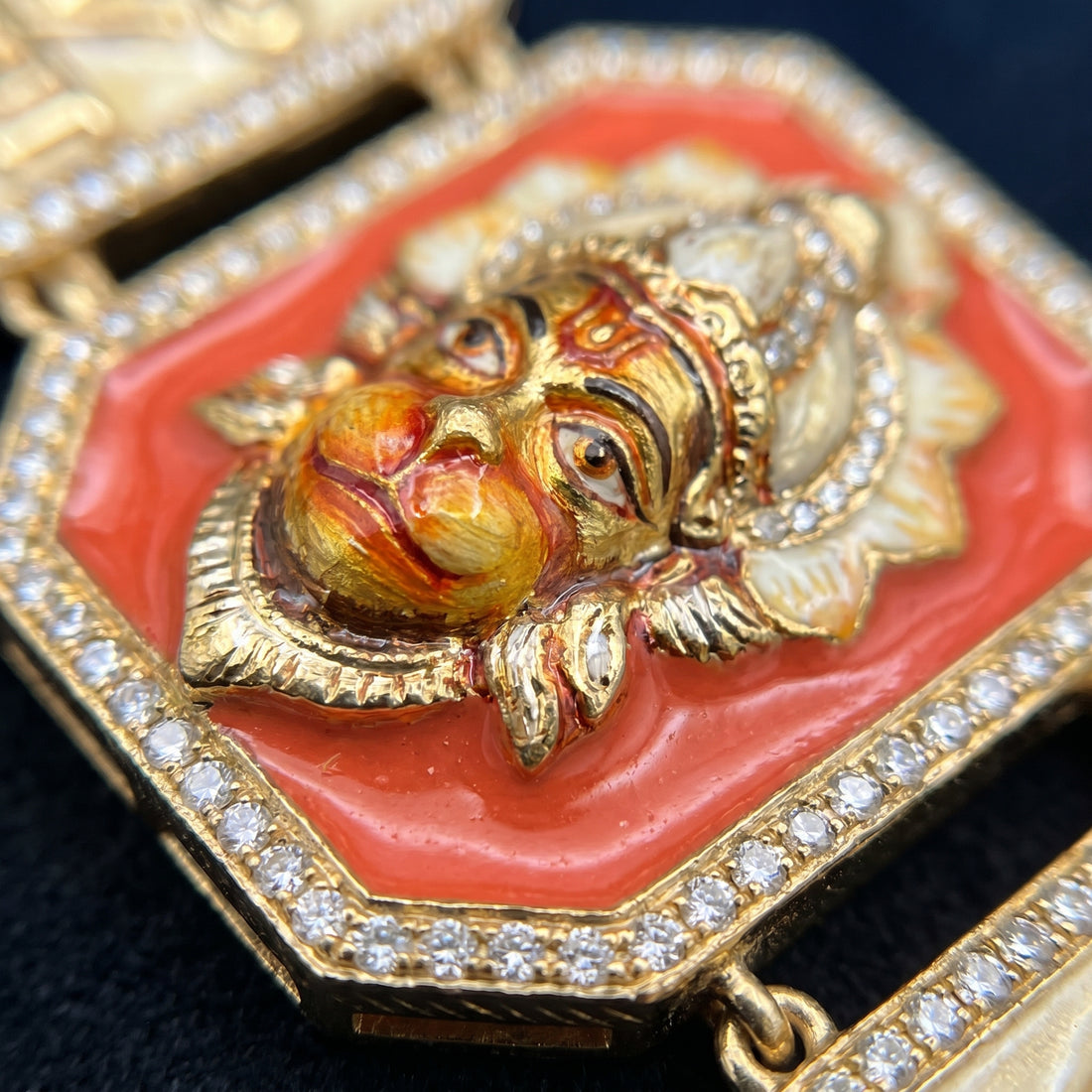 The Lord Hanuman Devotional Heritage Link Bracelet