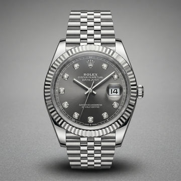 The Datejust Slate Diamond Dial Timepiece