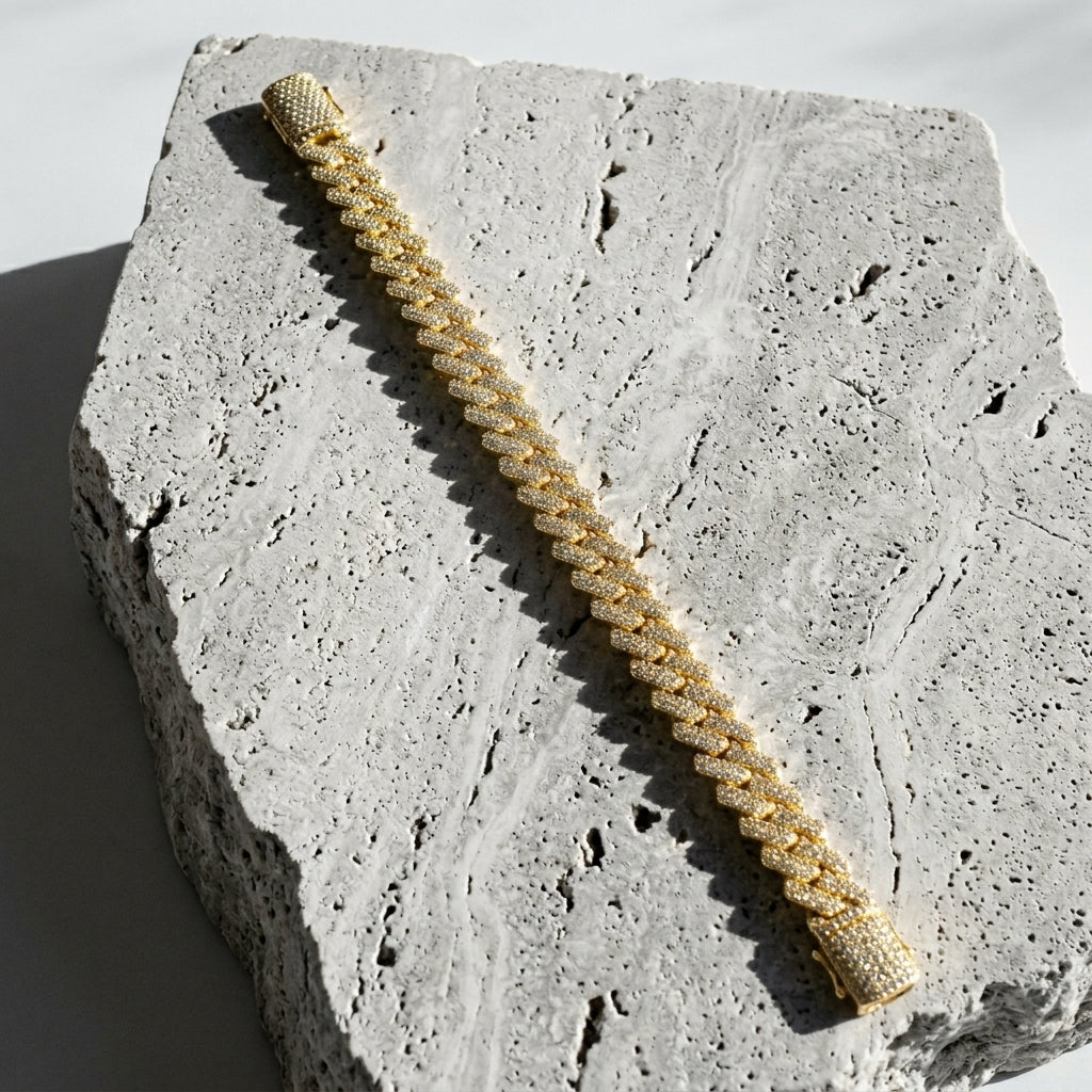 The Aureum Monaco Miami Cuban Link Bracelet