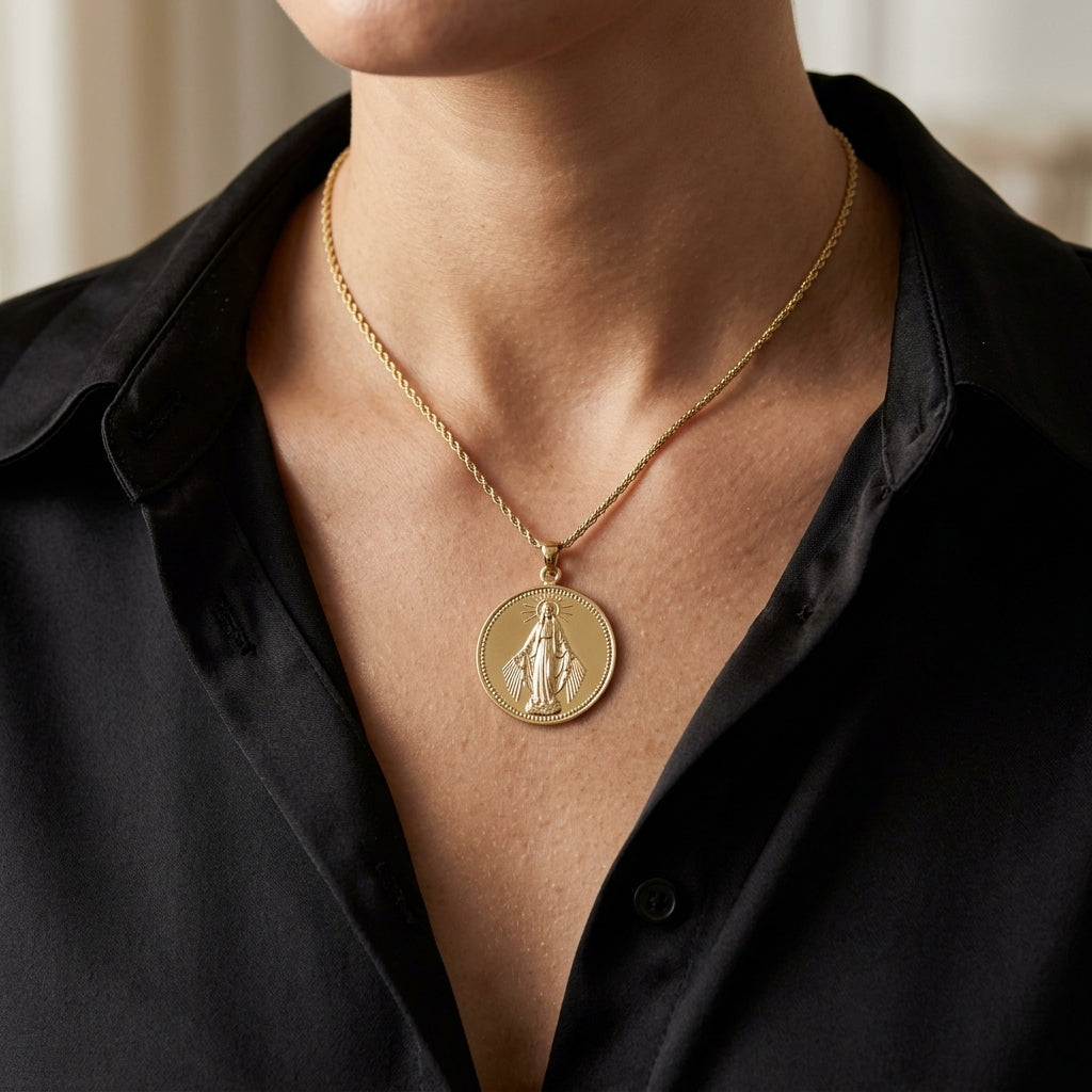 The Aurelia Devotion Coin Pendant
