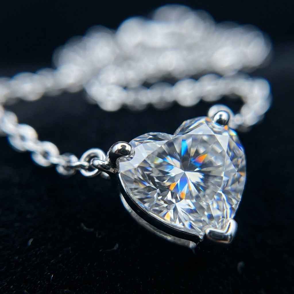 The Celestia Silver Pendant Necklace