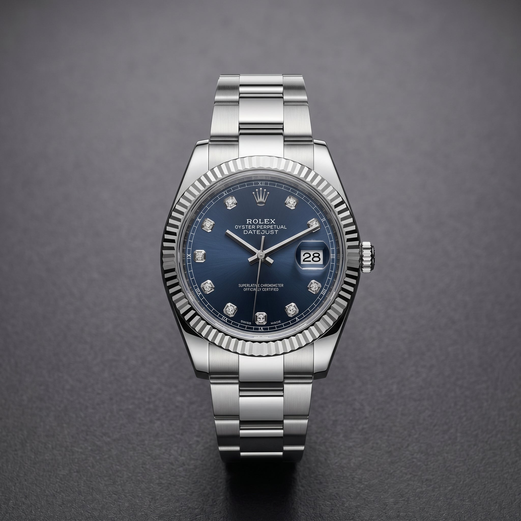 The Imperial Datejust-Style Heritage Timepiece in Stainless Steel