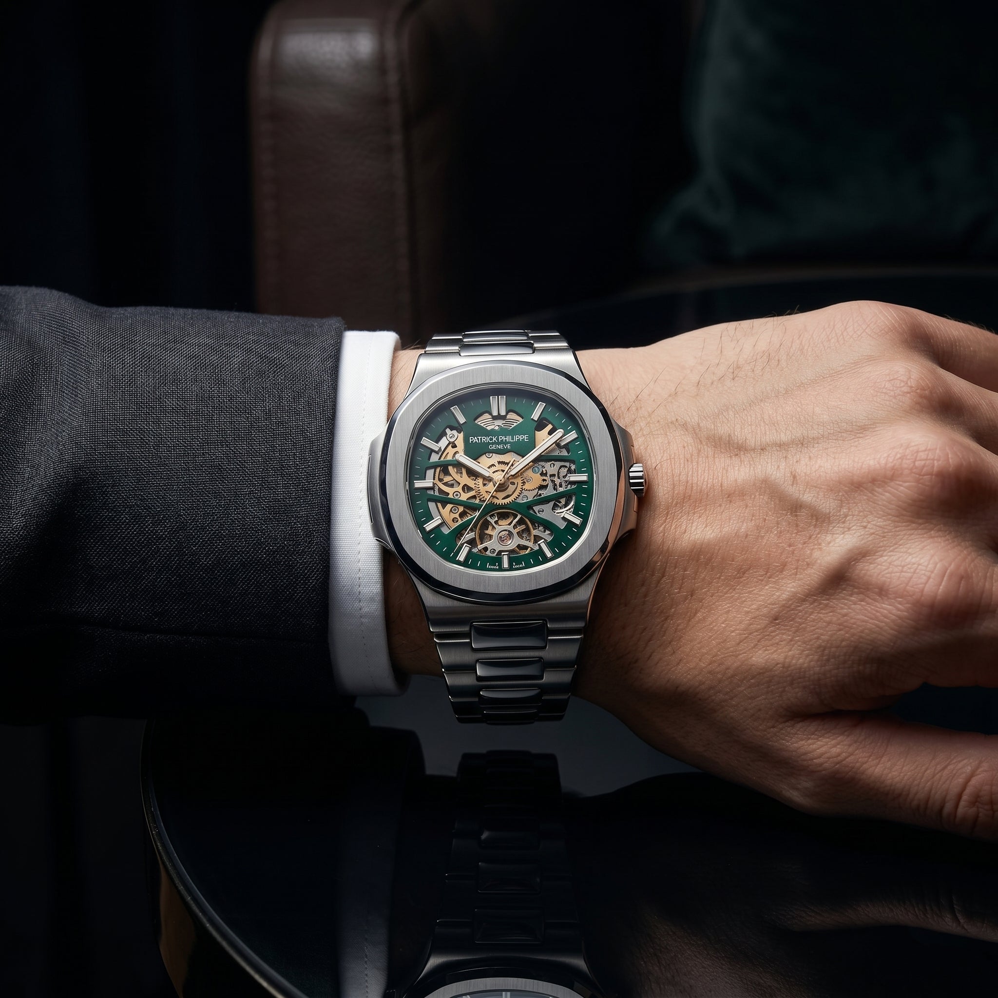 The Nautilus Skeleton Emerald Edition
