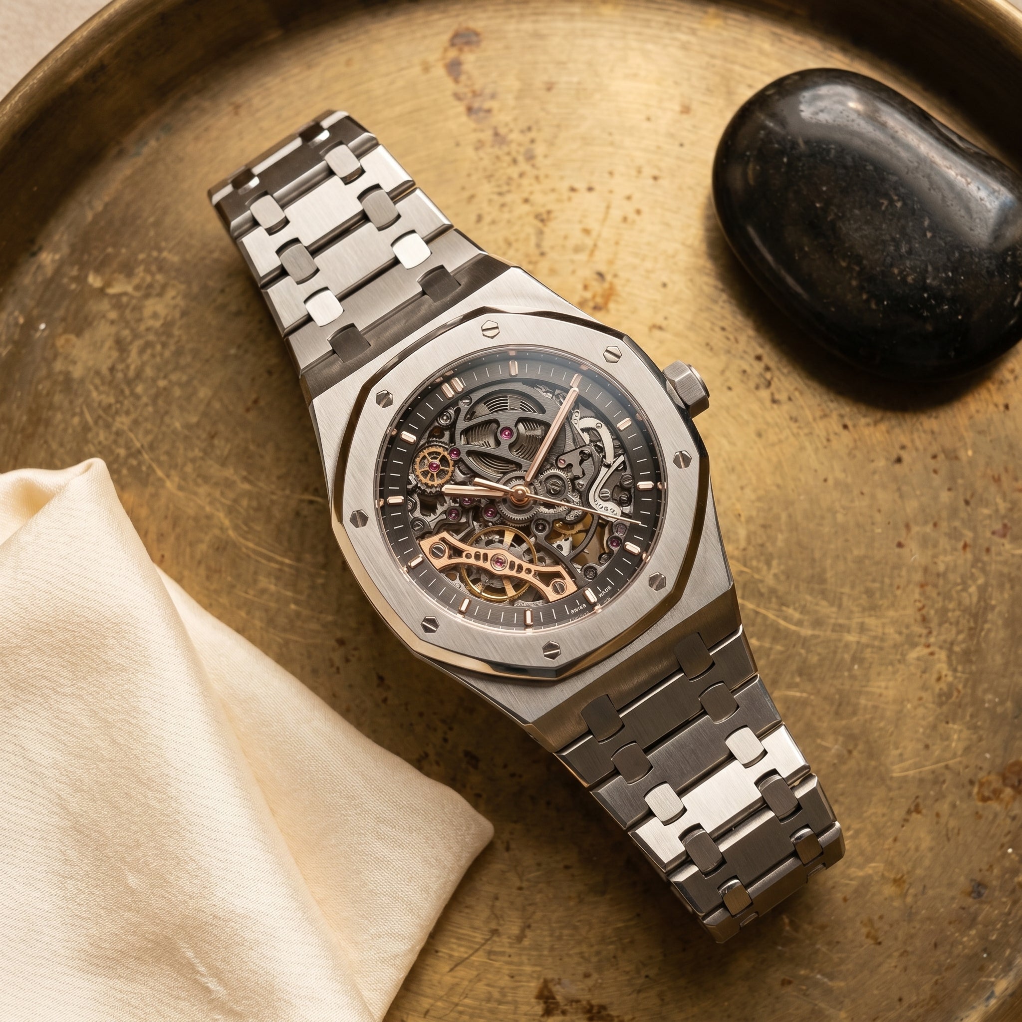 The Imperial Double Balance Wheel Openworked Timepiece — Octagonal Luxury Edition