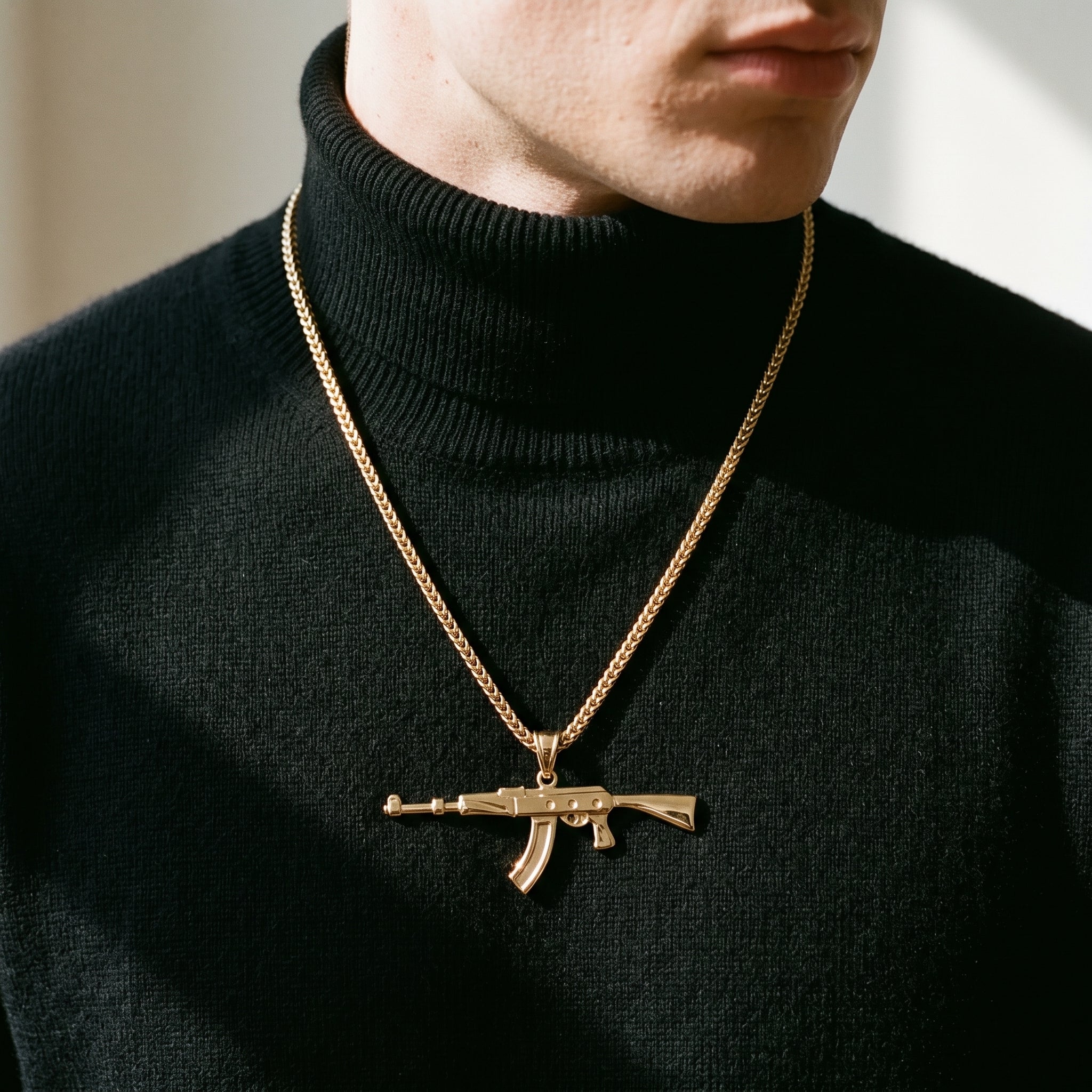 Monarch Noir Rifle Pendant