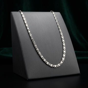 Valerio Platinum Link Chain