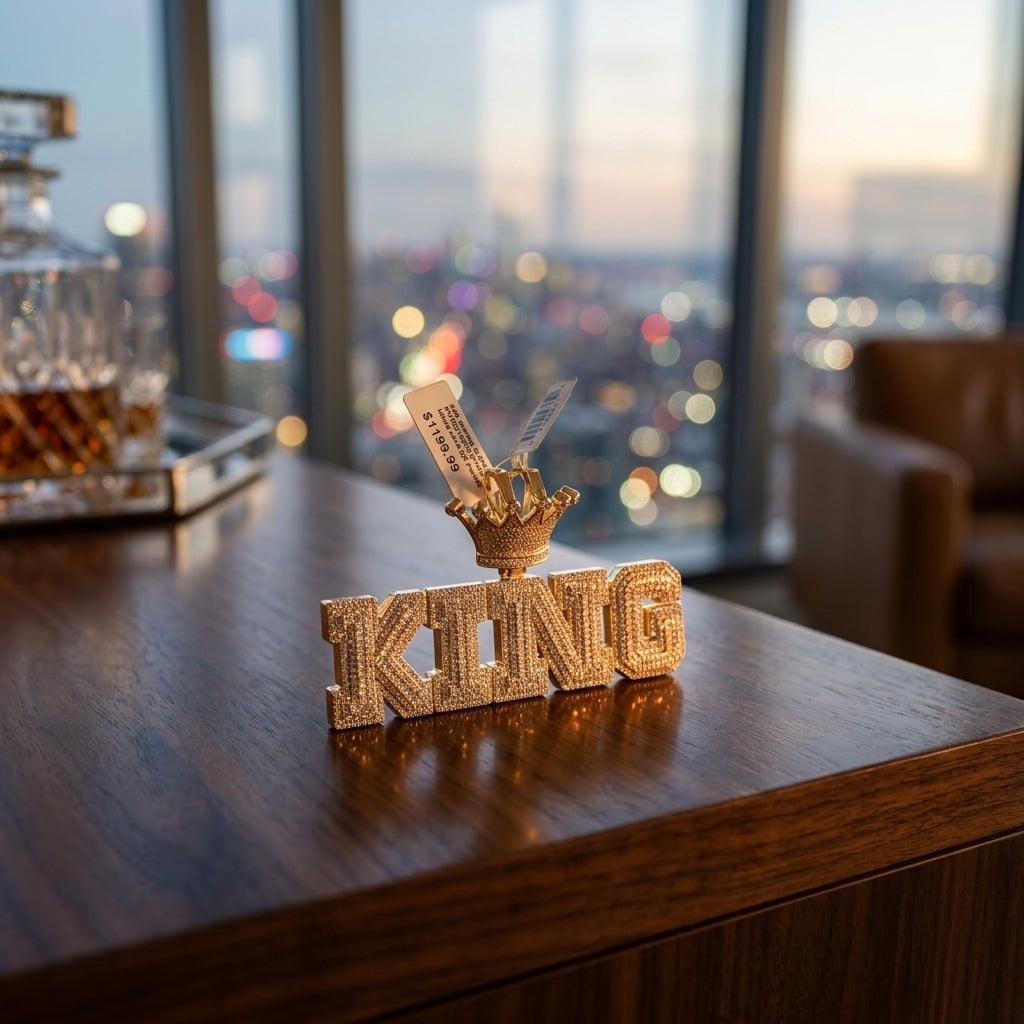 The Sovereign “King” Crown Pendant