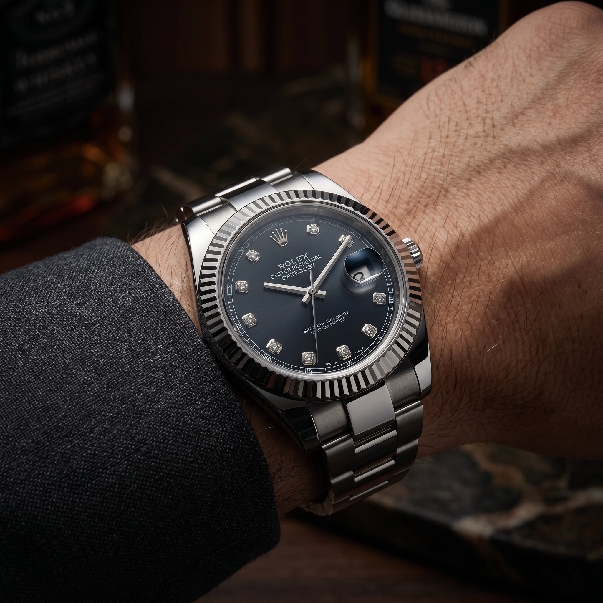The Imperial Datejust-Style Heritage Timepiece in Stainless Steel