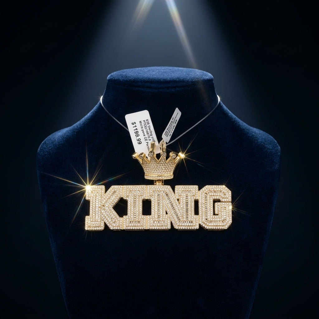 The Sovereign “King” Crown Pendant