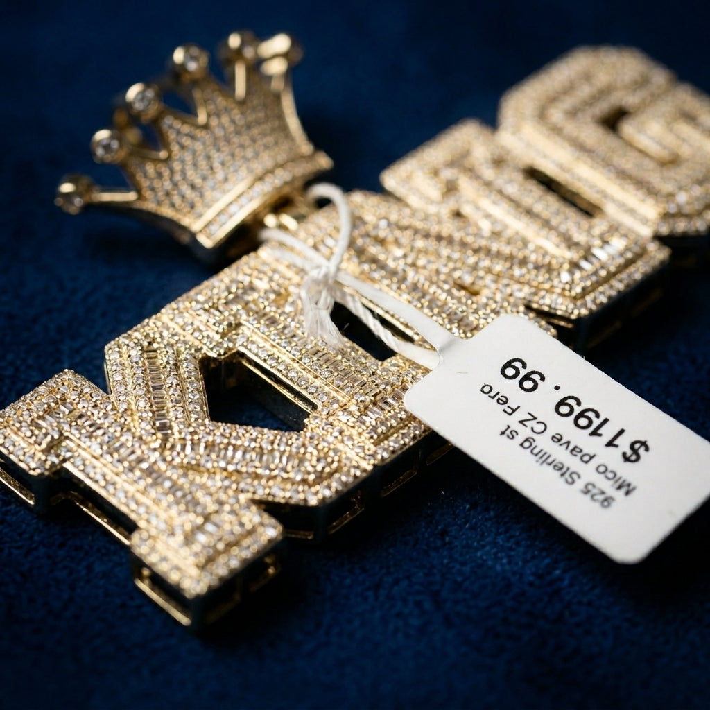 The Sovereign “King” Crown Pendant