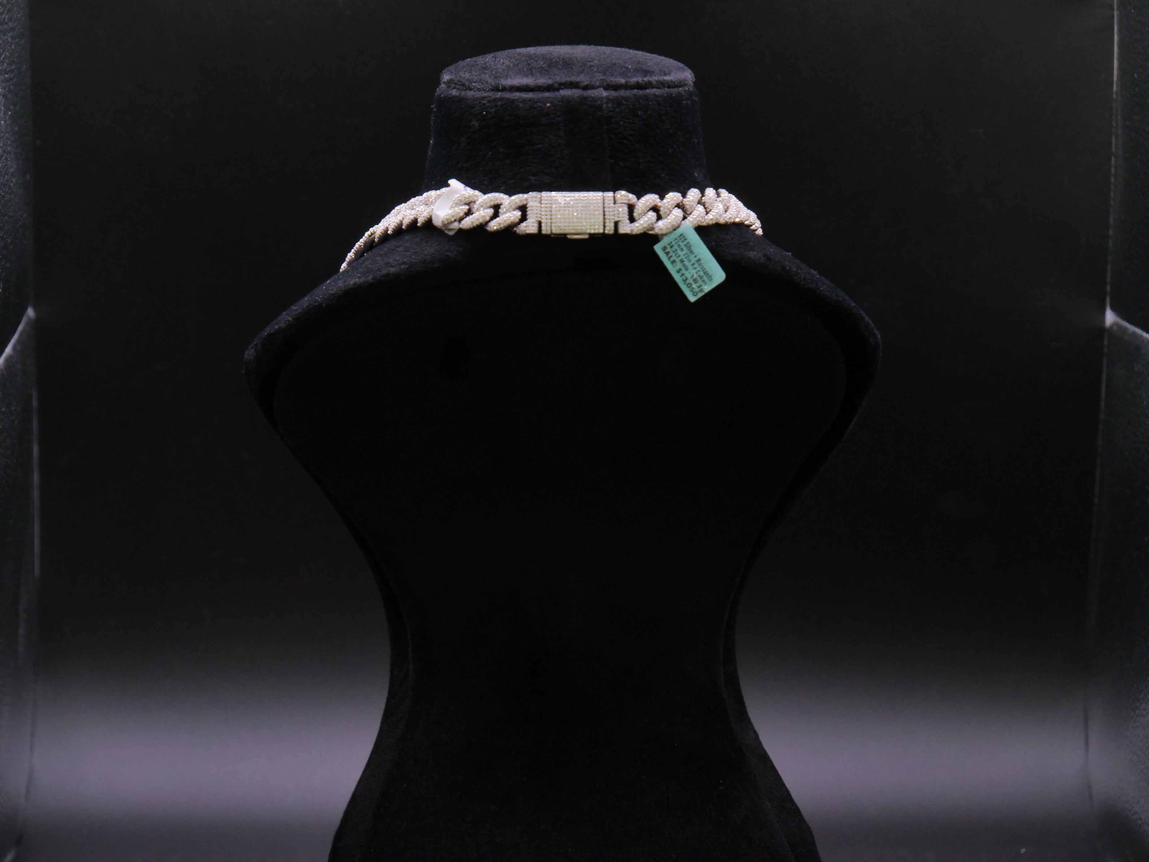 Heavyweight Iced Out Full Pavé Rounded Cuban Link Chain In Gold