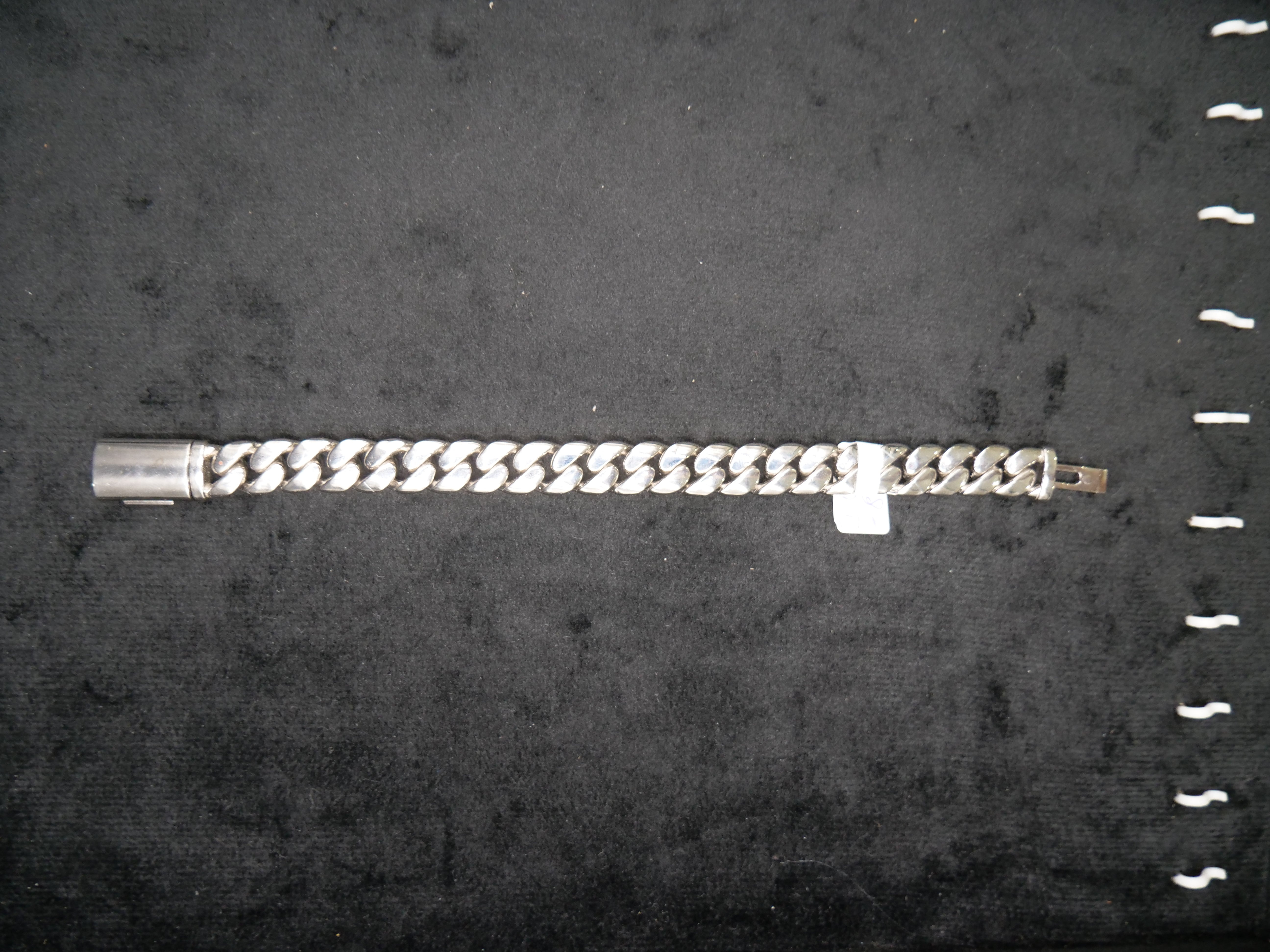 Bold Cuban Curb Link Bracelet In Polished Sterling Silver