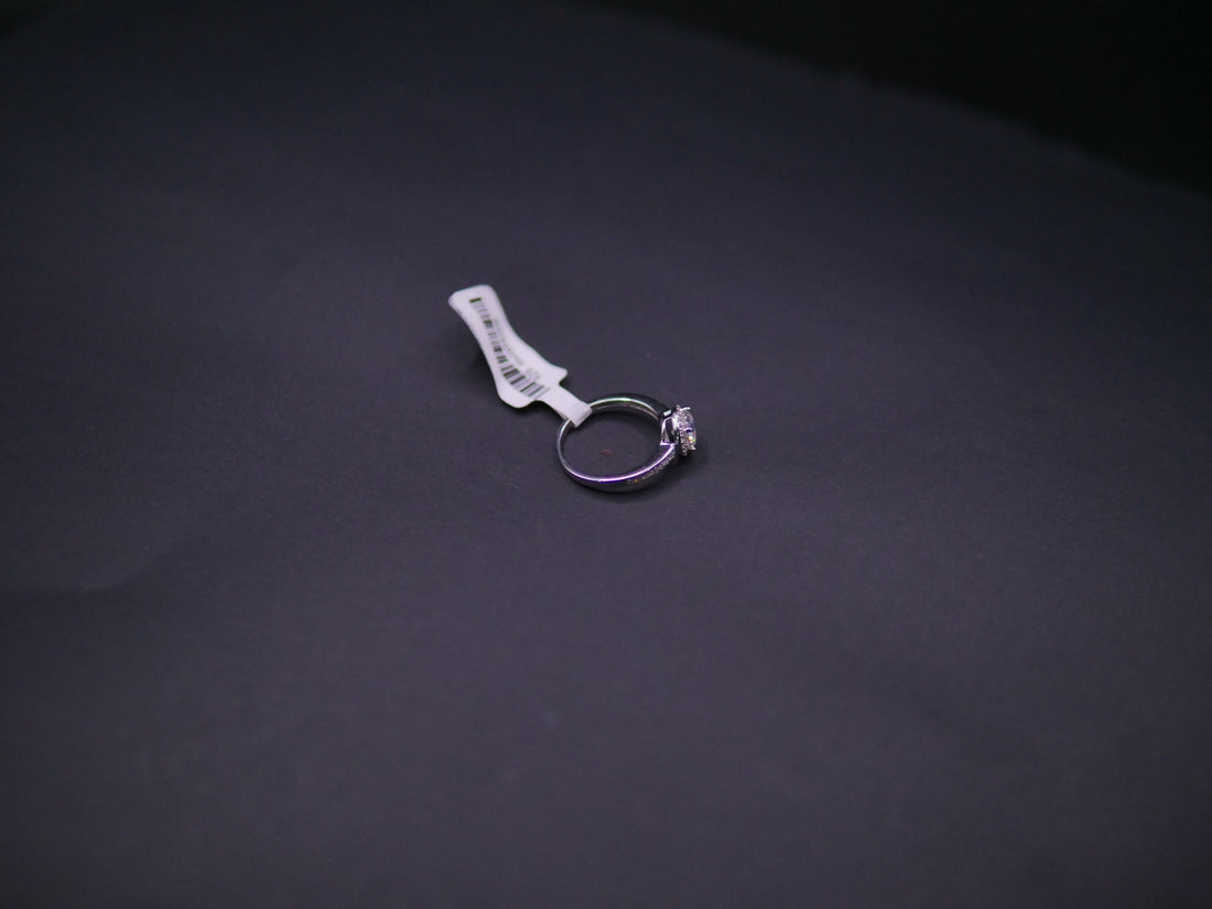 The Classic Round-Cut Diamond Solitaire Engagement Ring In White Gold