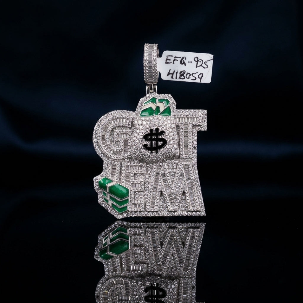 Capital Ice Money Bag Pendant