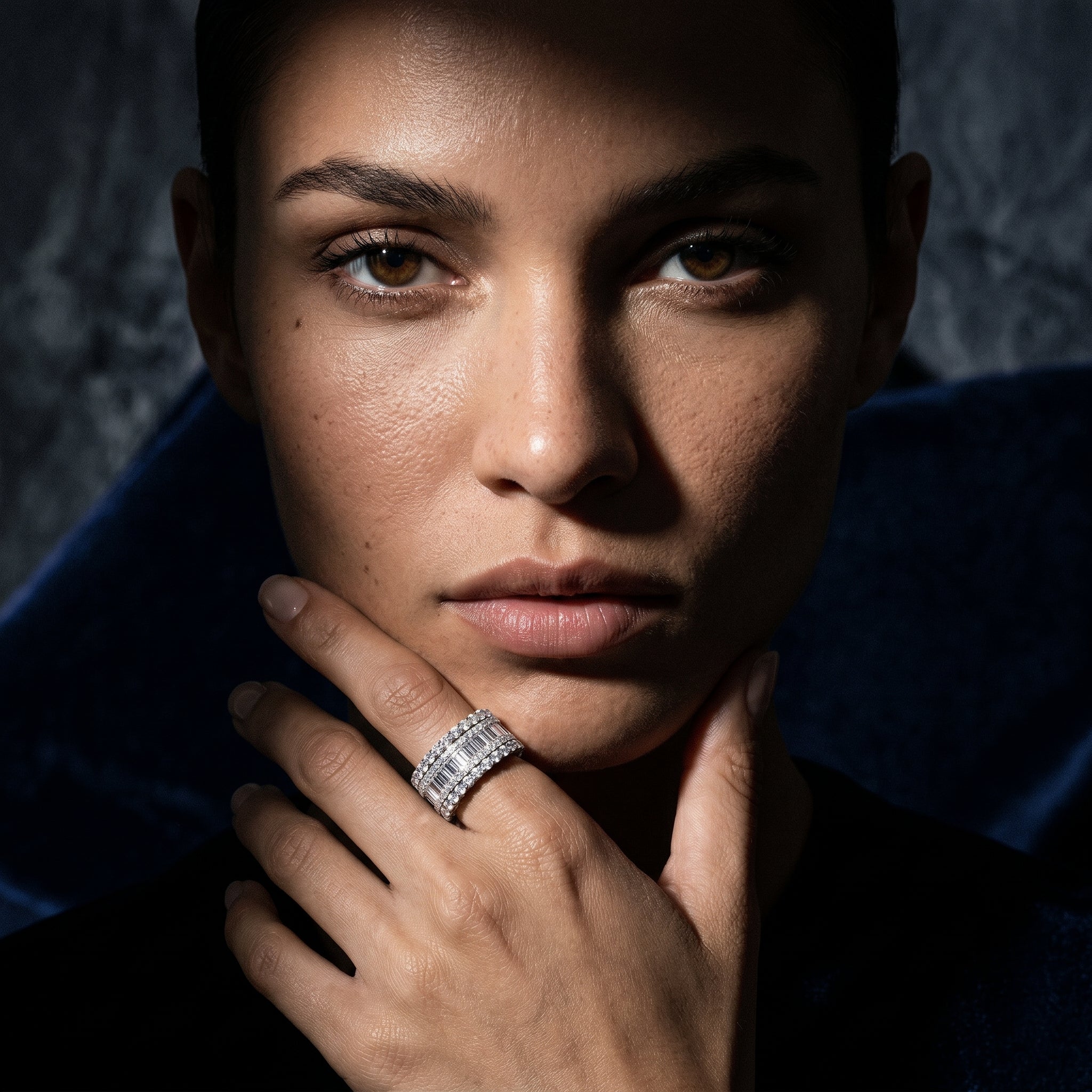 Imperial Vanguard Baguette Statement Ring