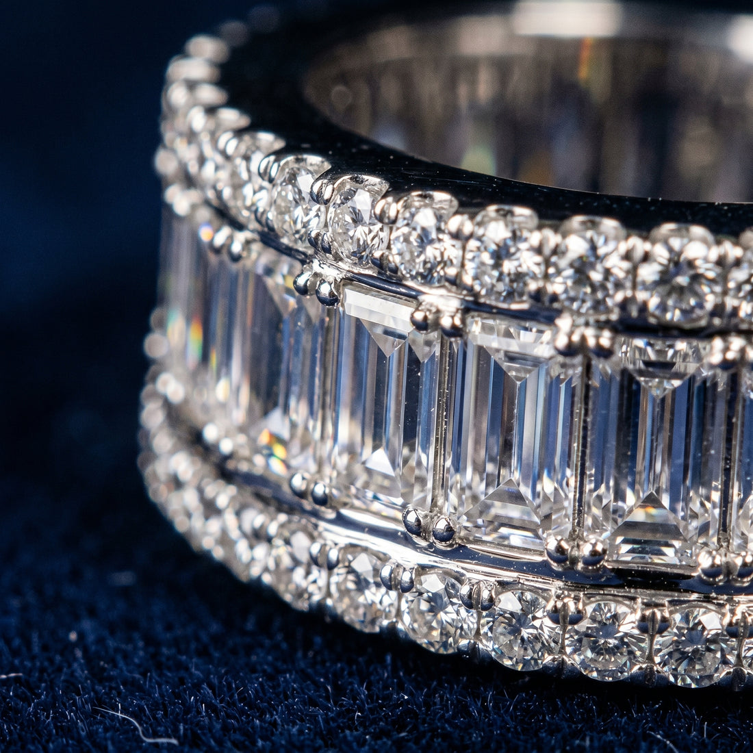 Imperial Vanguard Baguette Statement Ring
