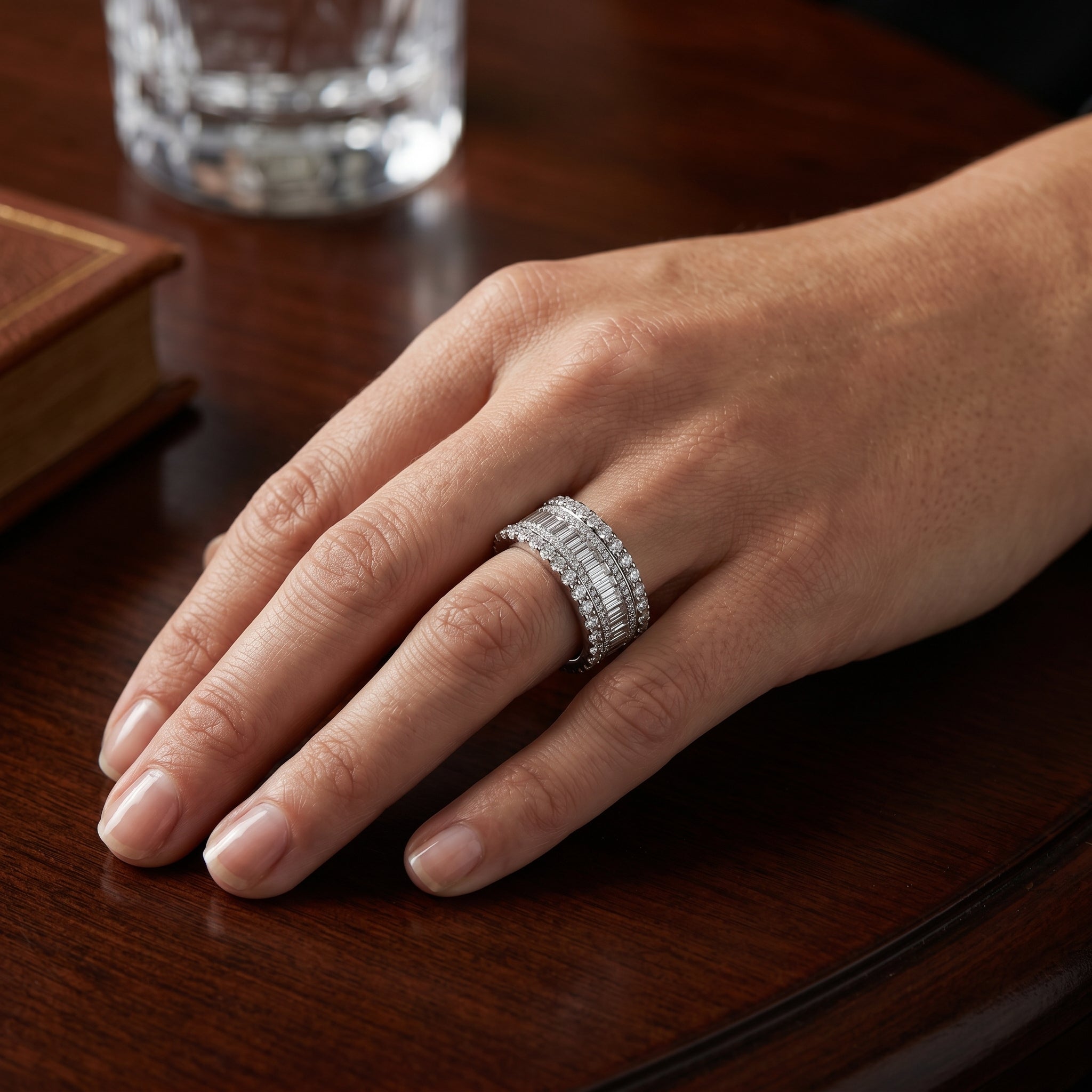 Imperial Vanguard Baguette Statement Ring