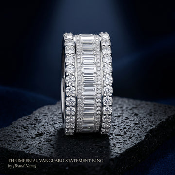 Imperial Vanguard Baguette Statement Ring