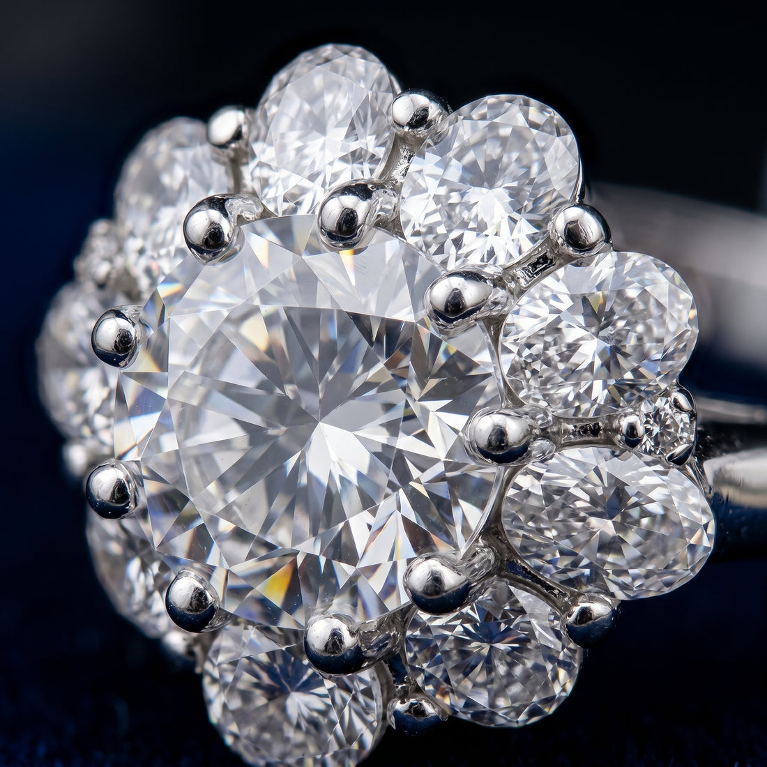 Valerienne Grand Halo Ring