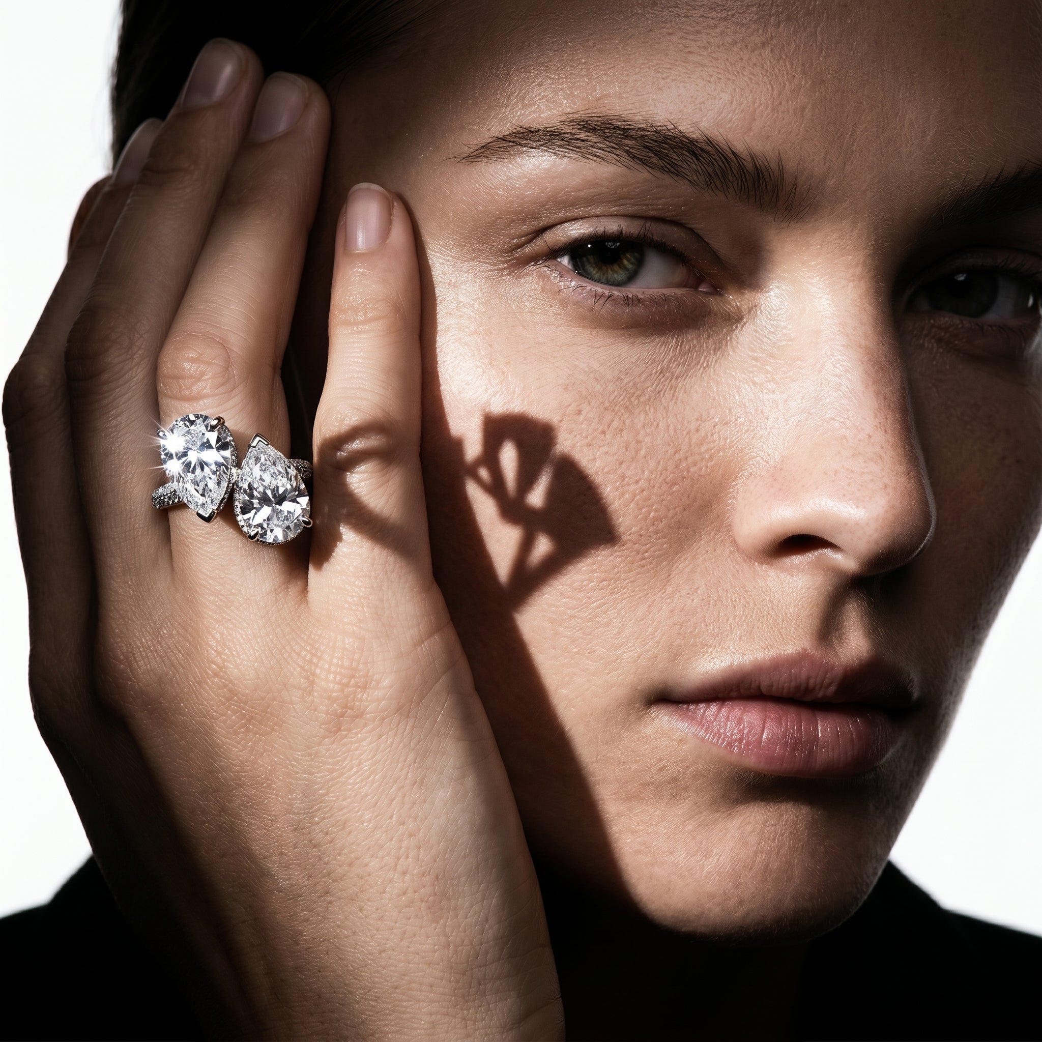 Élise Duet Pear Radiance Ring