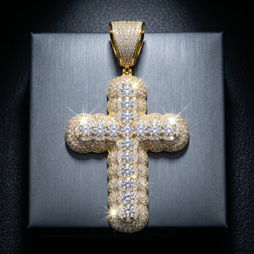 Imperial Radiance Cross Pendant