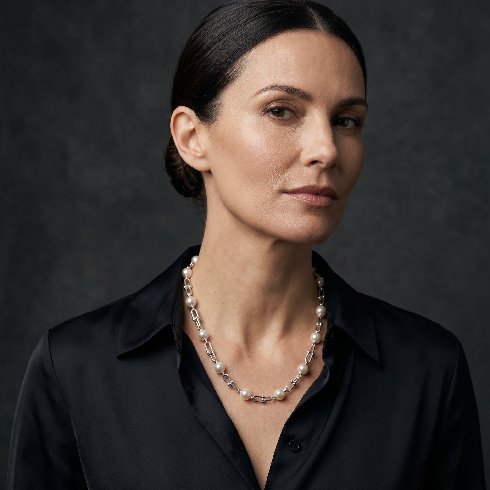 Swarovski Women’s Silver Chain Necklace