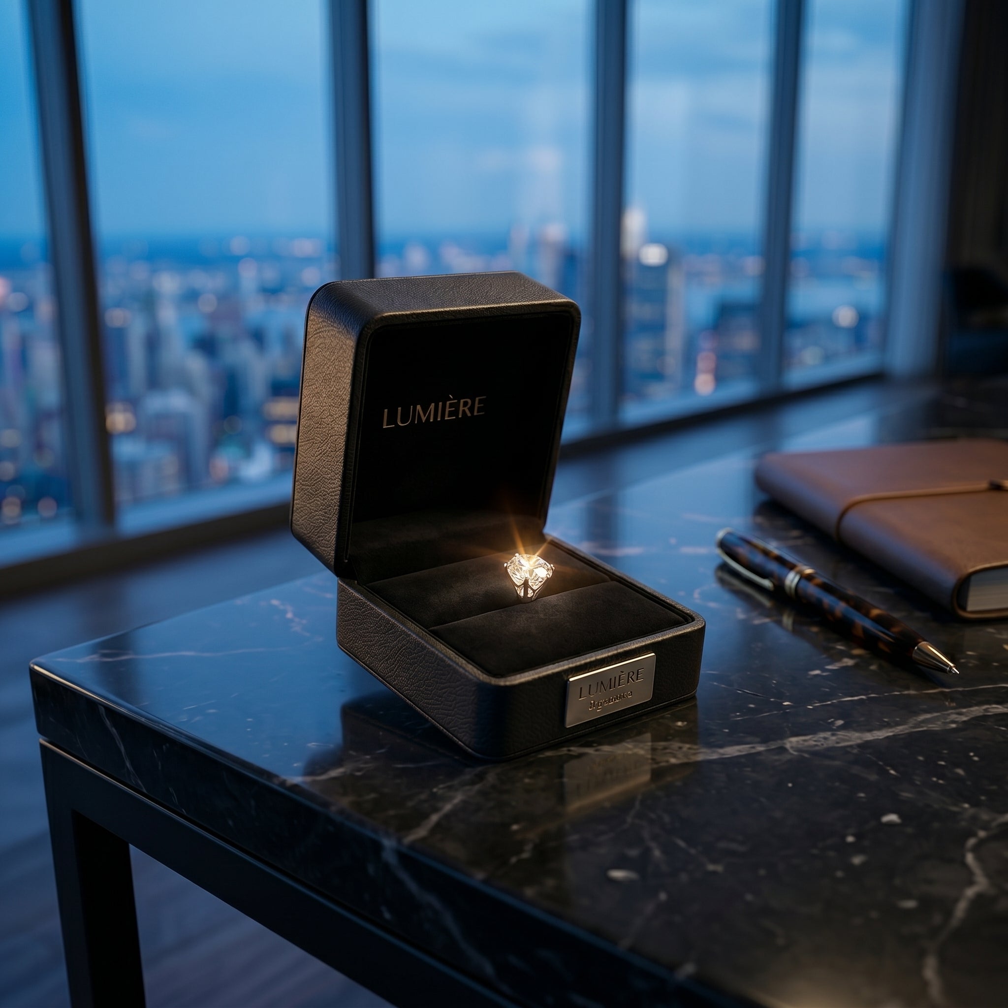 Lumière Signature Solitaire Stud