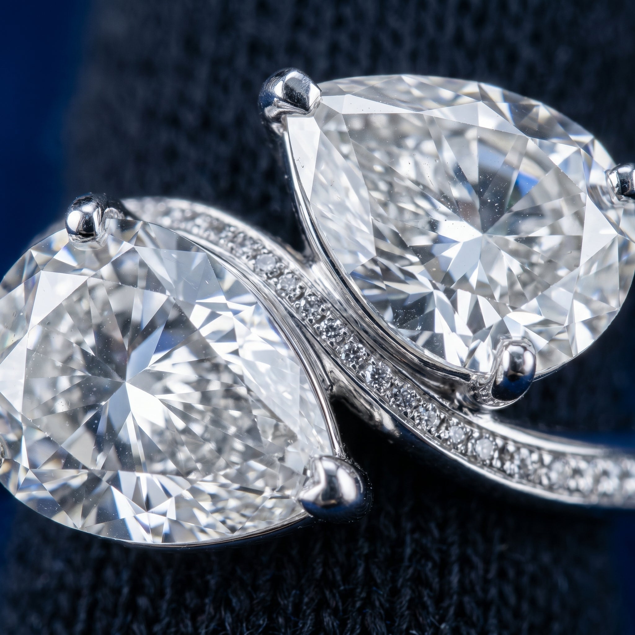 Élise Duet Pear Radiance Ring