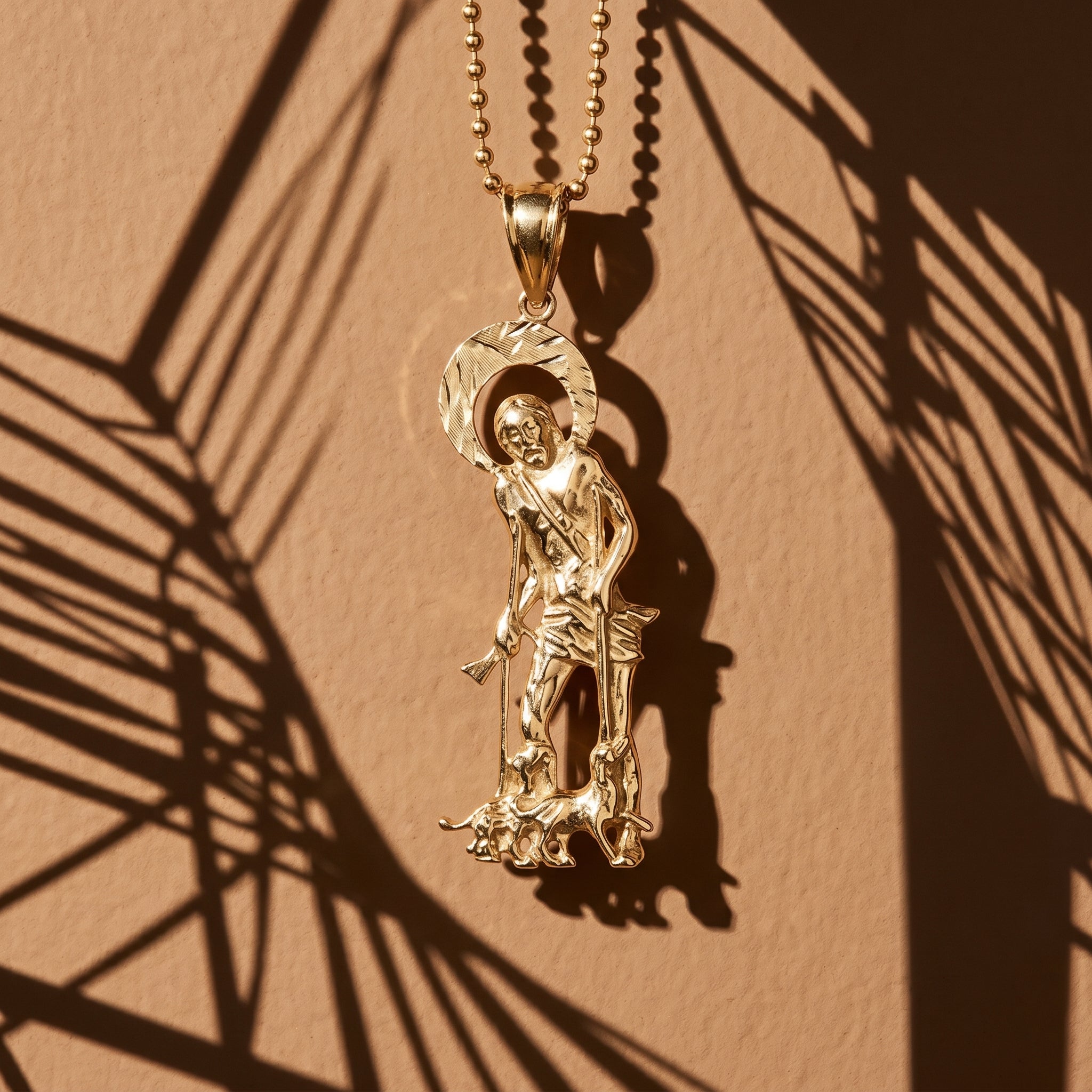 Sanctum Halo Silver Devotional Pendant