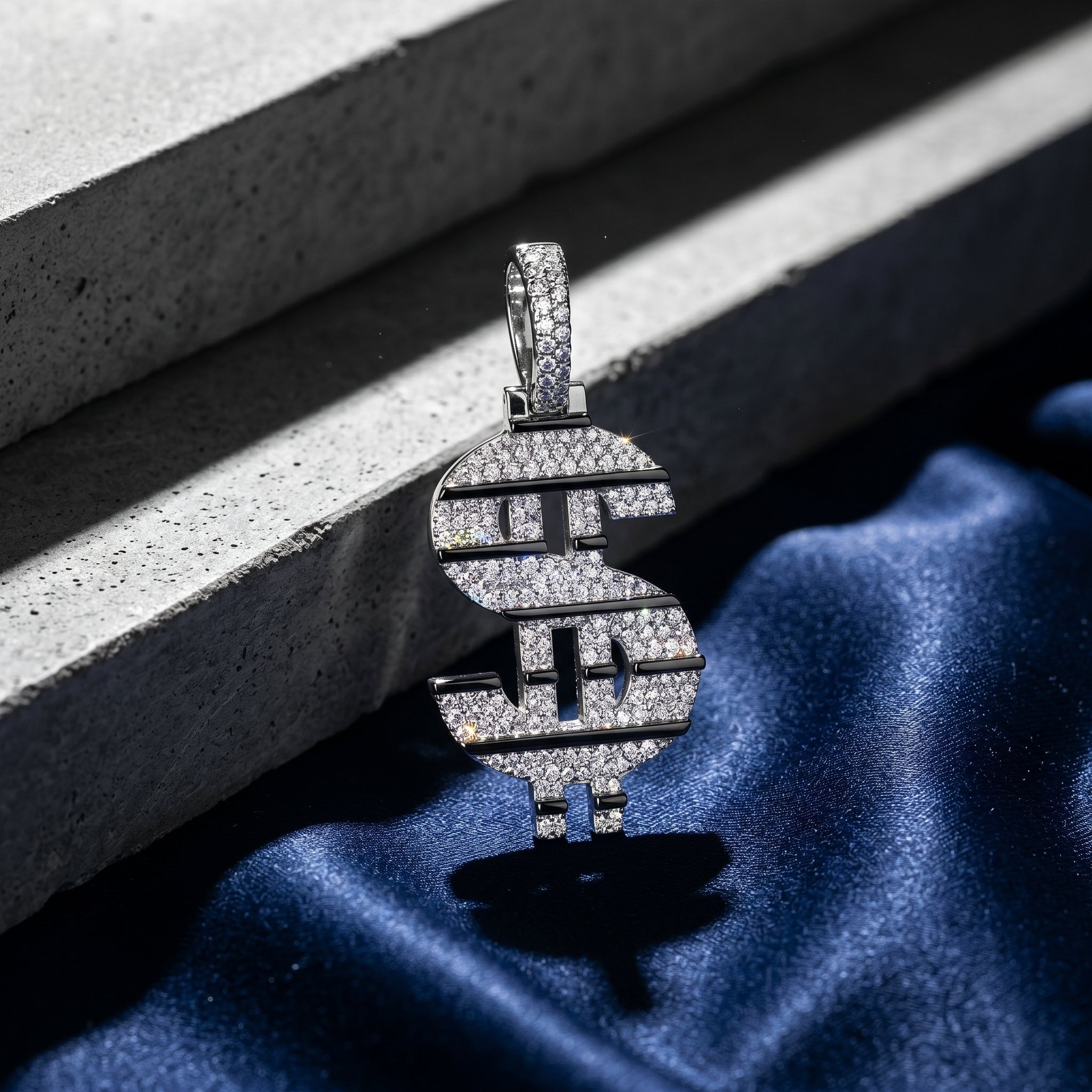 Imperial Ice Dollar Pendant