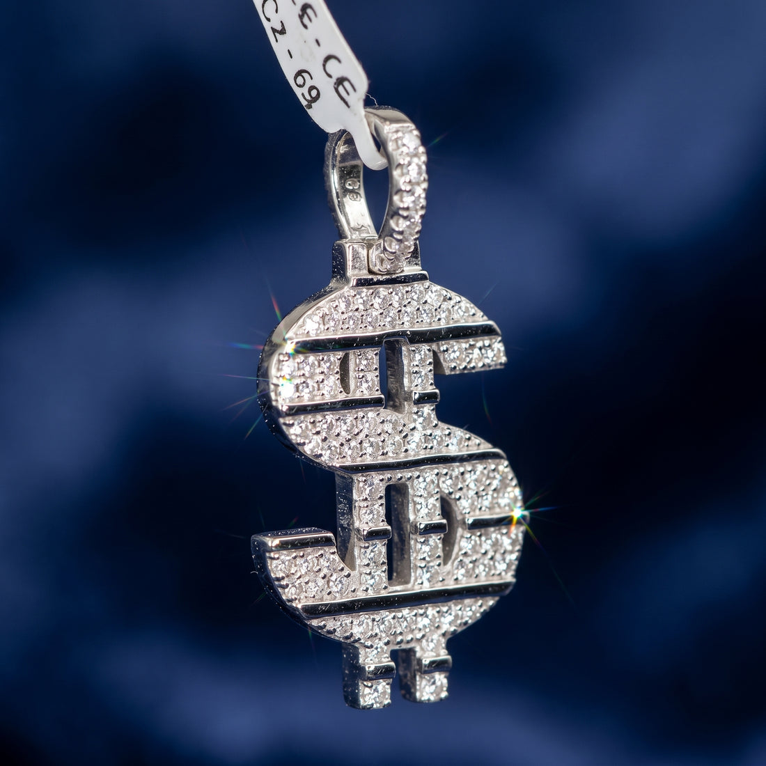 Imperial Ice Dollar Pendant