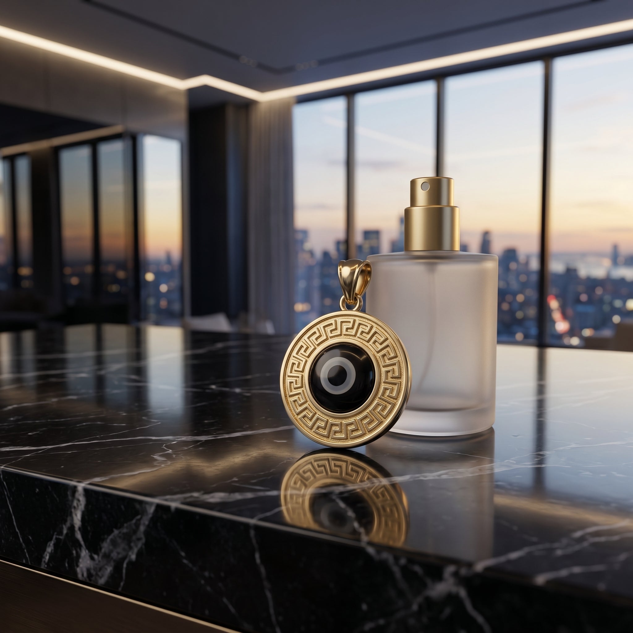 Aurelius Guardian Eye Medallion