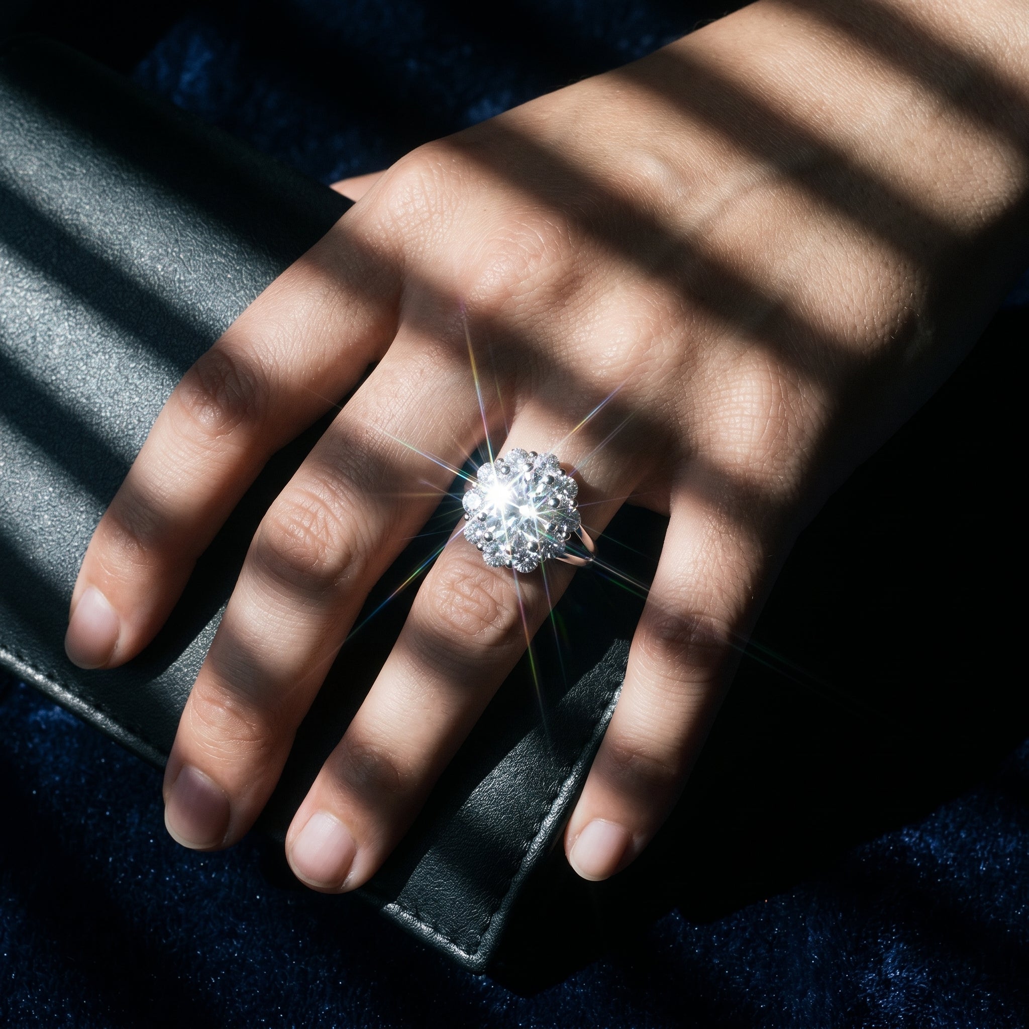 Aurielle Halo Bloom Ring